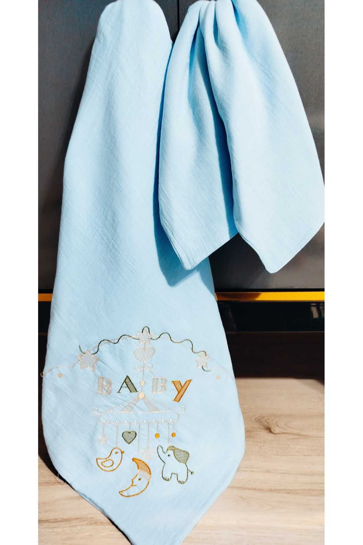 motu kids çok amaçlı nakışlı müslüm bebe çoçuk battaniyesi.