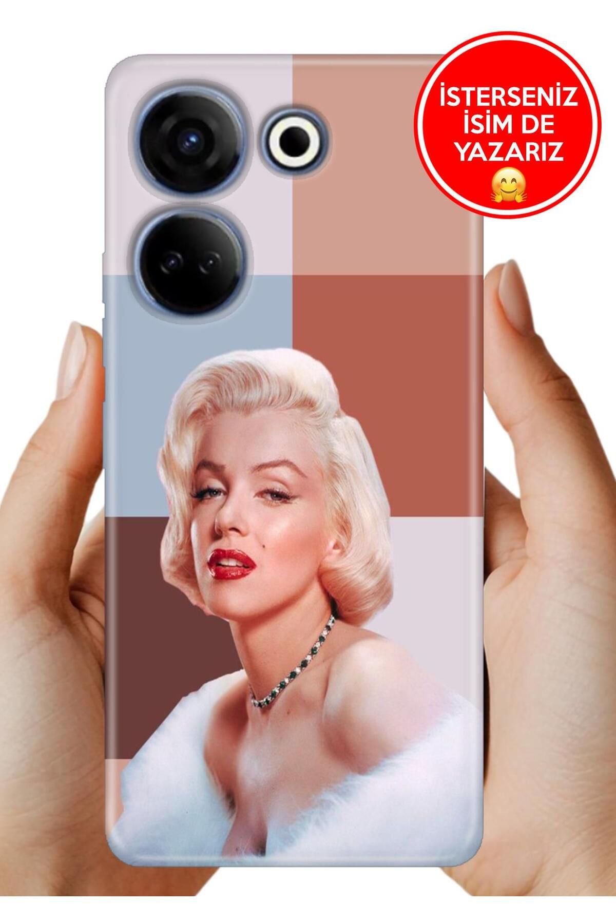 TECNO Camon 20 (CK6n) Kılıf Kamera Koruma Vip-Seri Esnek Silikon MarliynBomb