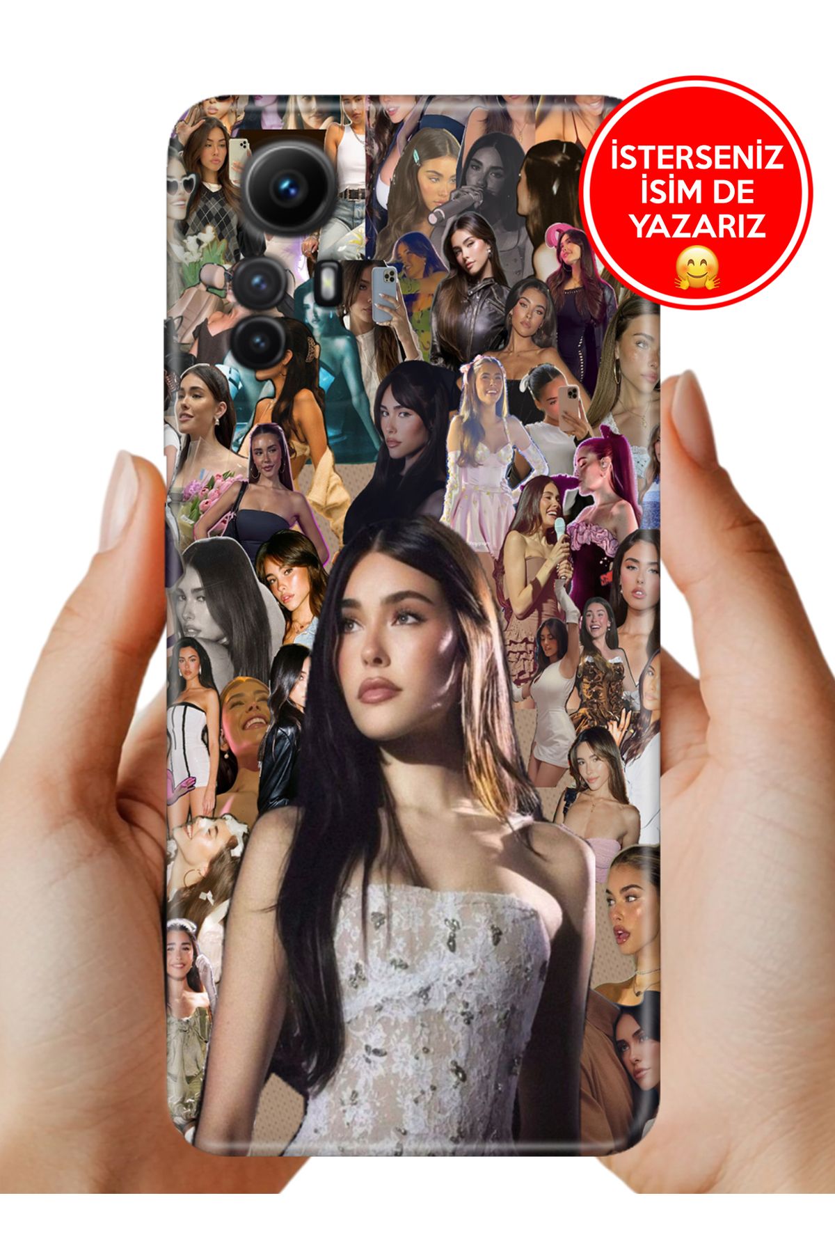Cekuonline Xiaomi Redmi Note 12s Kılıf Tam Rubber Esnek Silikon Full Koruma So Madison
