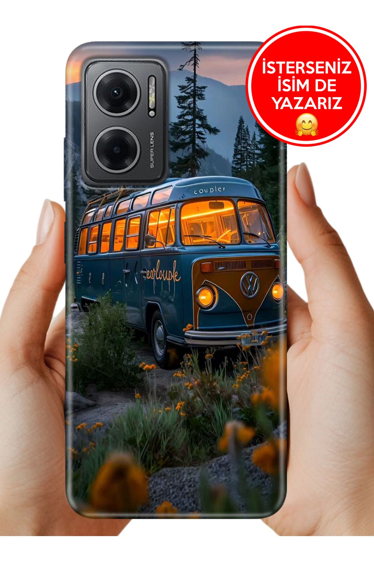 Cekuonline Redmi Note 11E Kılıf Telefon Kılıfı Tasarım Kapak Yalnızlık İstiyorum