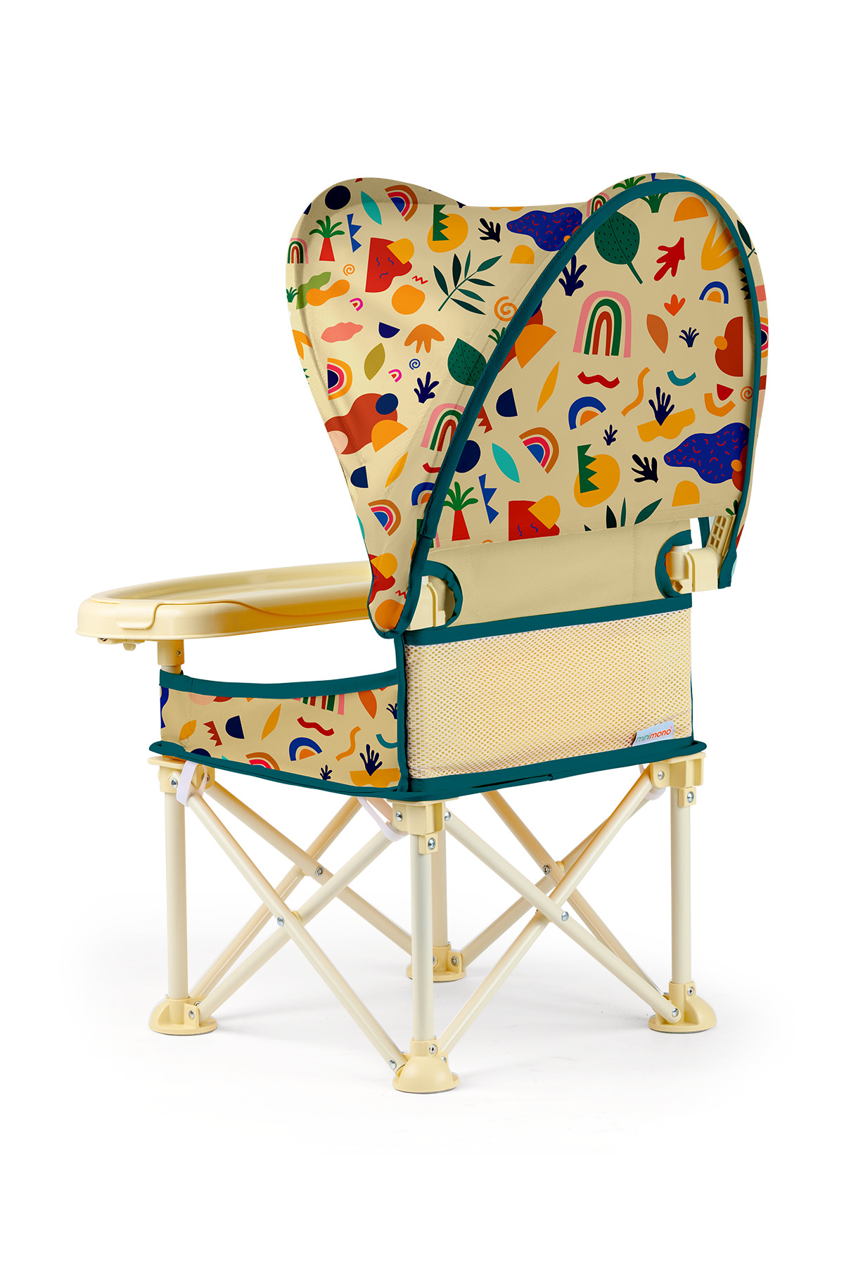 Minimono PlusUp Tenteli 0-4 Yaş Portatif Katlanır - Yükseltici Mama Sandalyesi fotoğrafı 6 (önizleme)