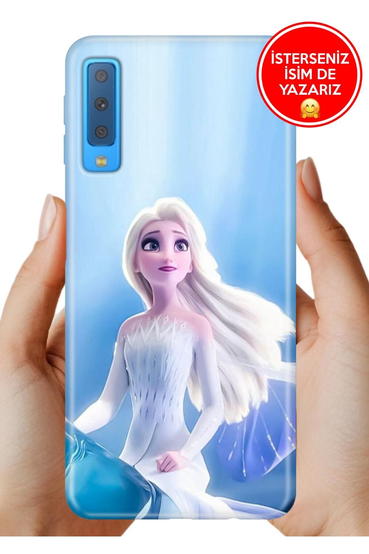 Cekuonline Samsung Galaxy A7 2018 Kılıf Frozen