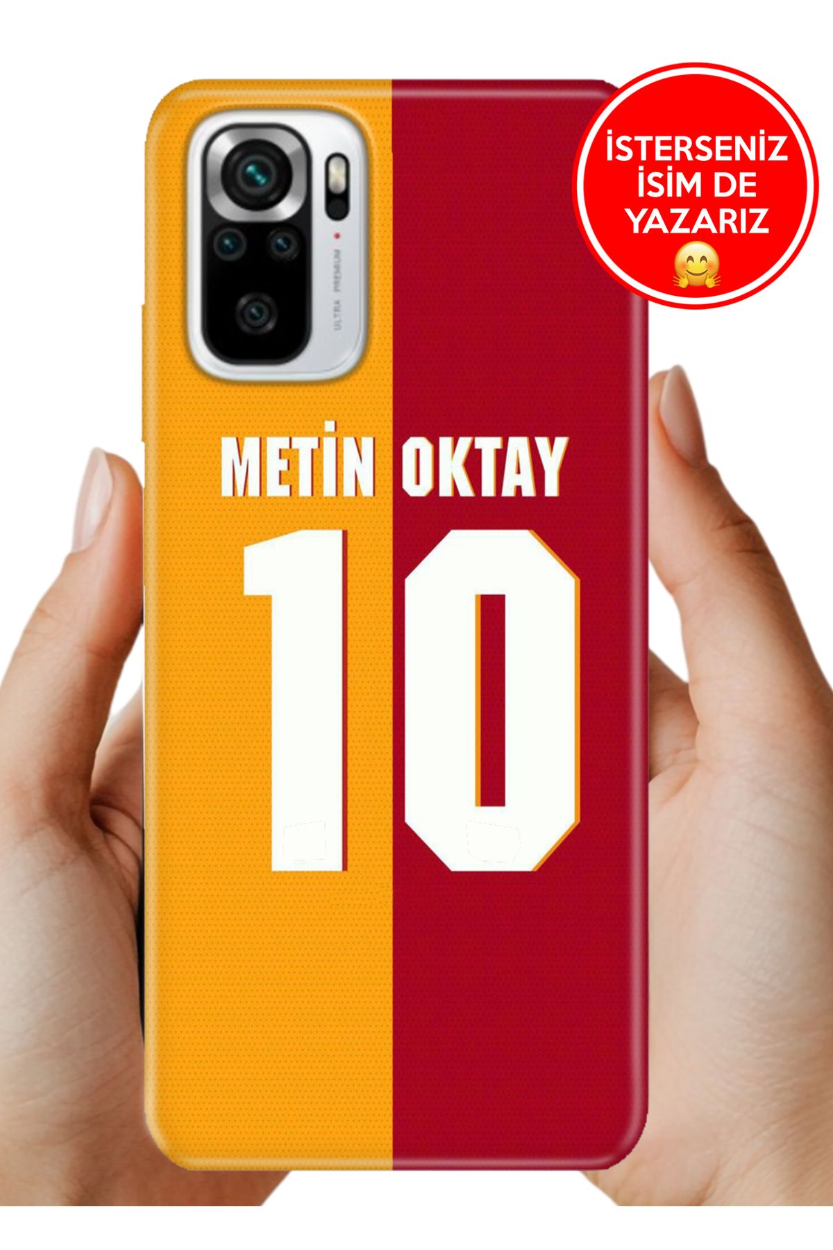 Cekuonline Xiaomi Remi Note 10- 10S Kılıf Kamera Koruma Vip-Seri Esnek Silikon MetinOktay