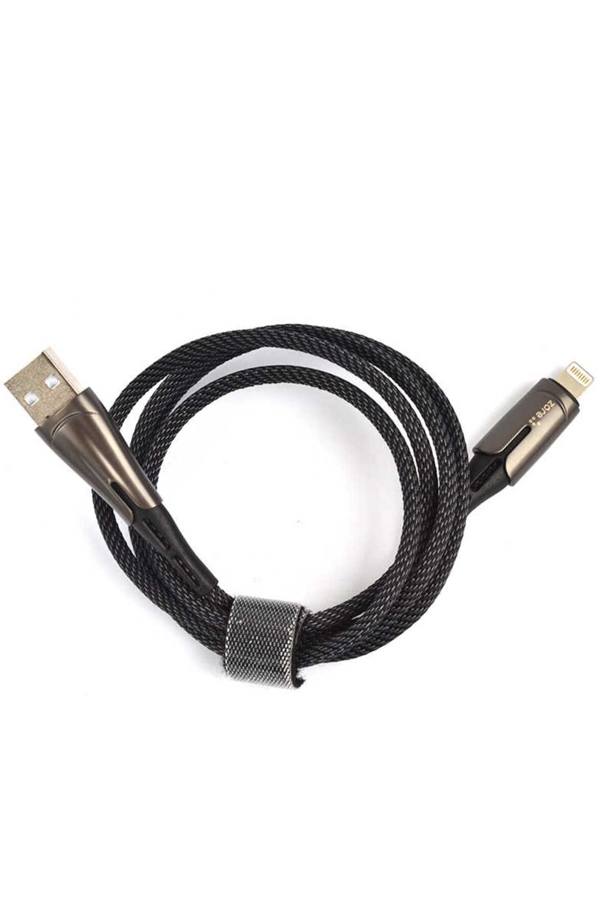 HİGUERA Siyah Lightning Focus Usb Kablo-HGEA