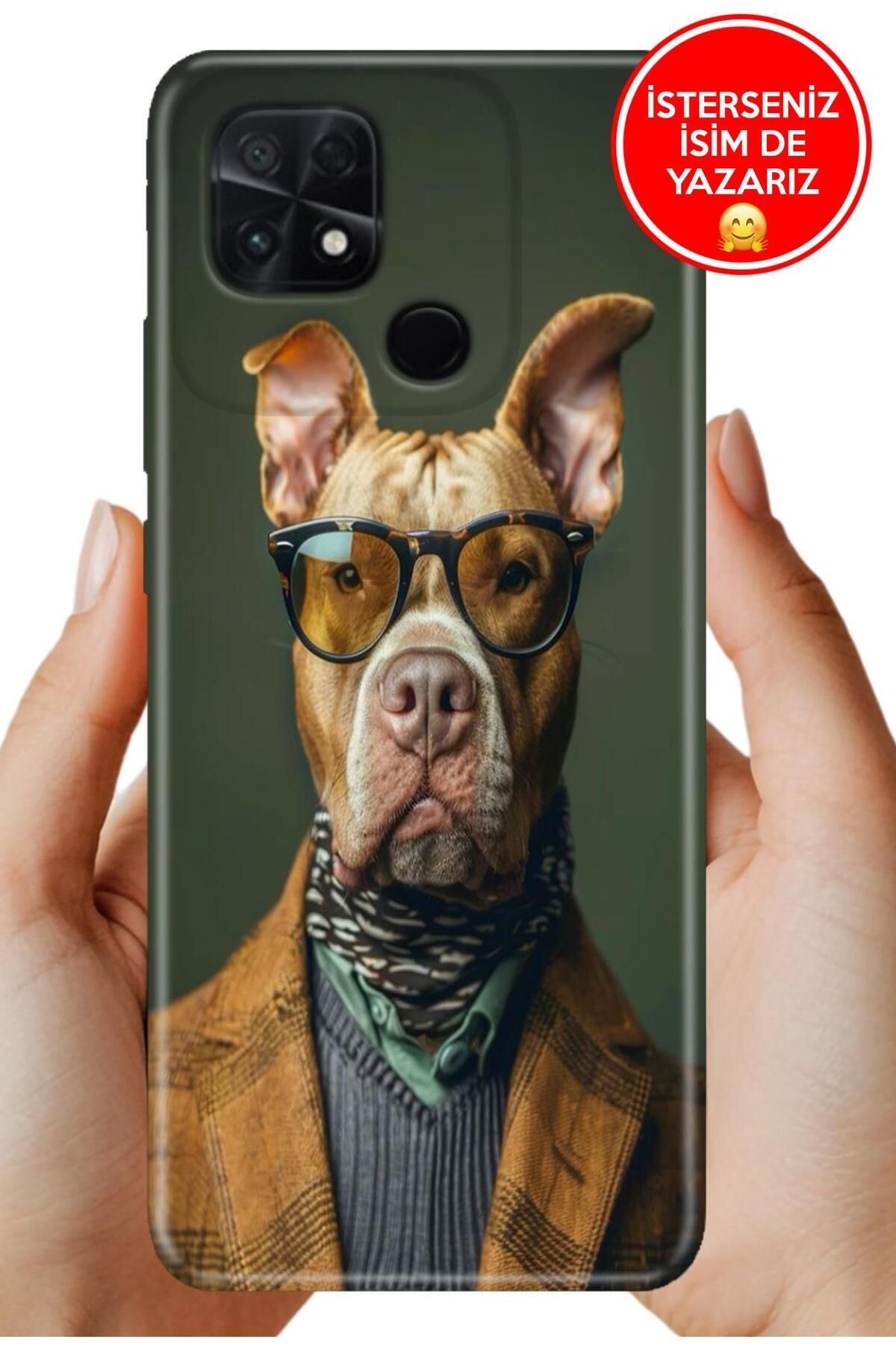 POCO C40 / Xiaomi Poco-C40 Kılıf Baskılı TR-Üretim Kapak Silikon Elite Dog