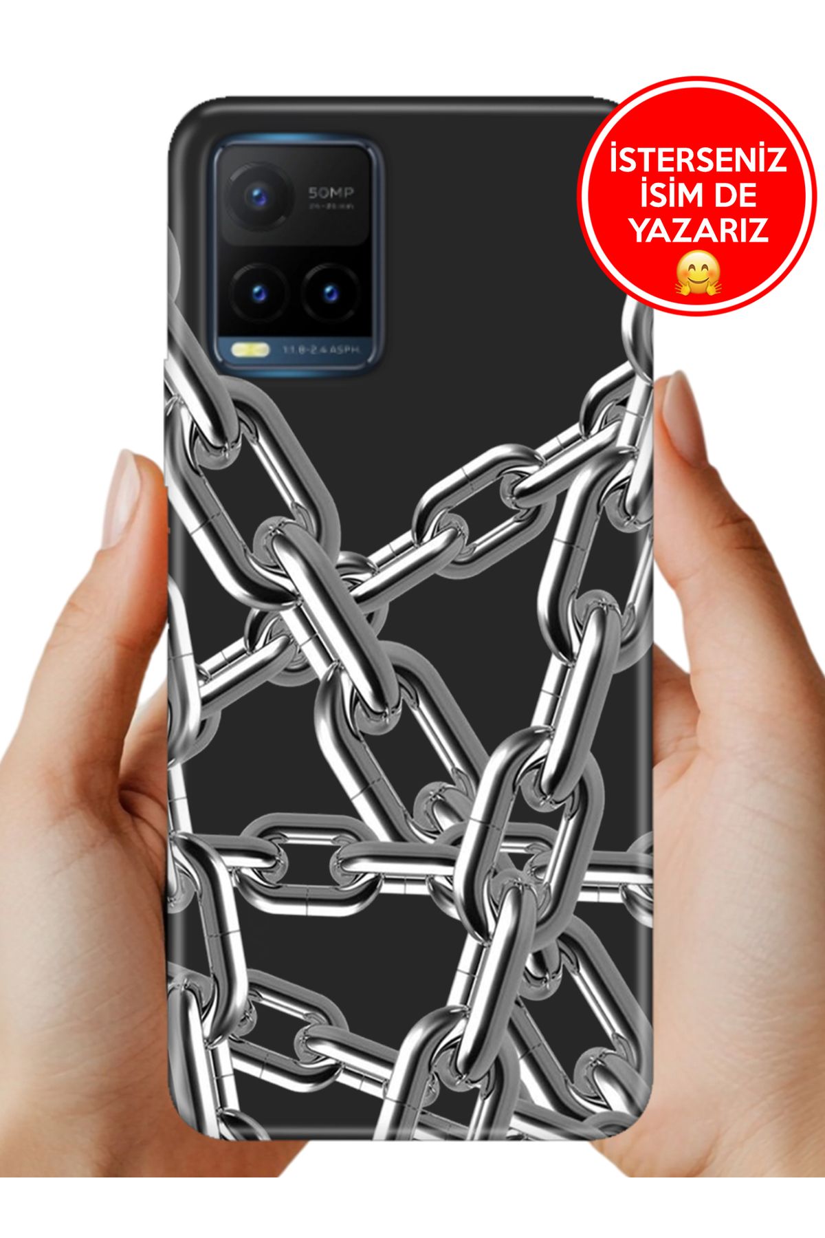 Cekuonline Vivo Y21s Y32 Y33S Kılıf Desenli Baskılı Kamera Korumalı ZRR Silikon Zırh