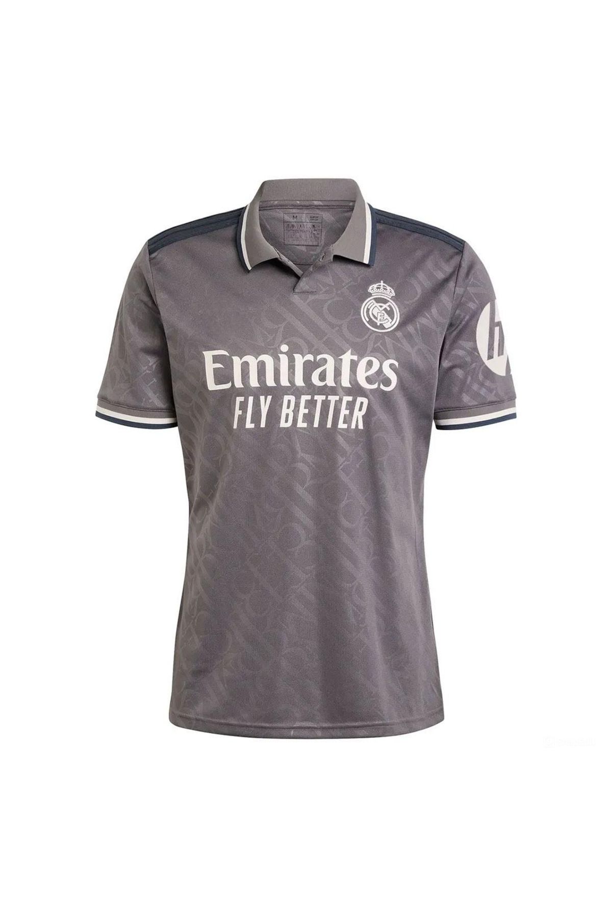 kombinezyum Real Madrid 2024/25 Sezonu #İSİMSİZ Alternatif Forması GRİ