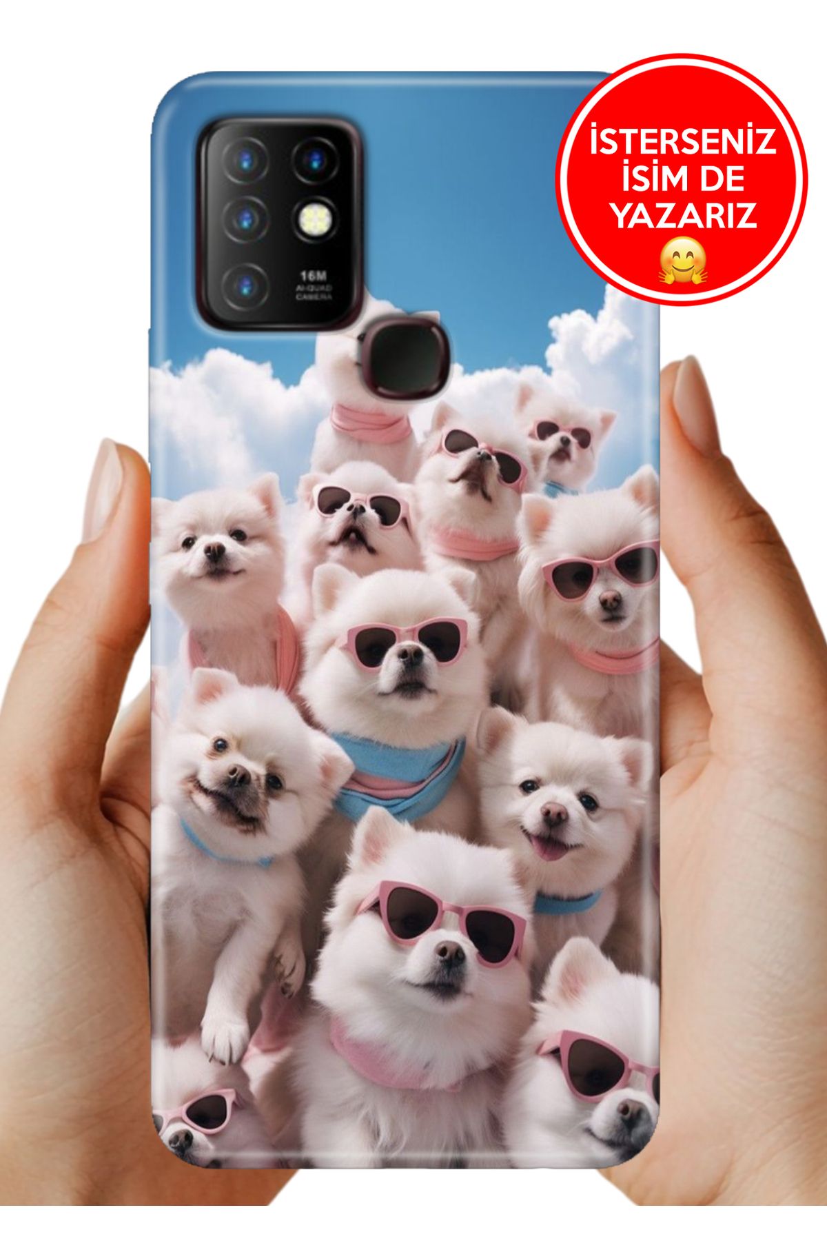 Cekuonline İnfinix Hot 10 Kılıf 0.35 mm Resimli Silikon Kanka Çetesi