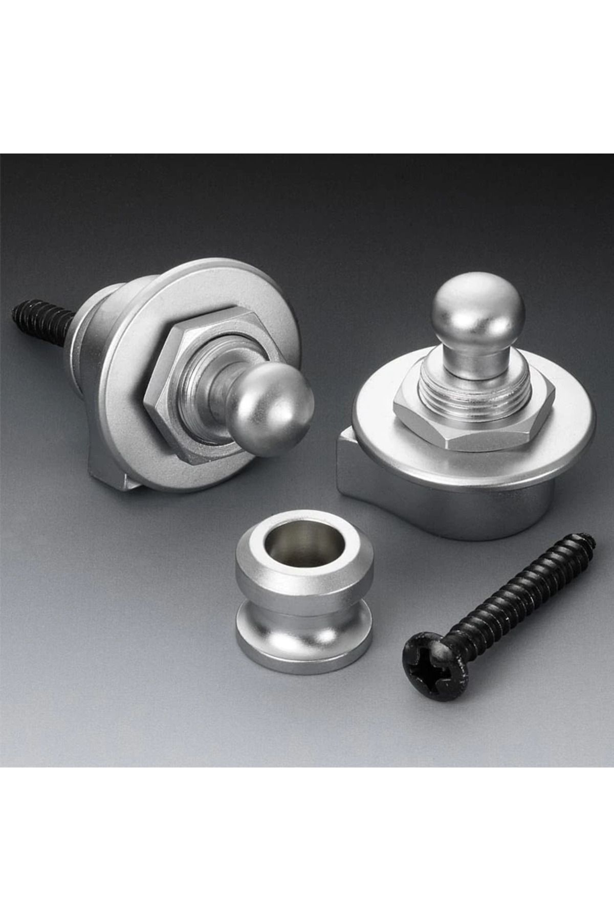 swilex Gitar Aksesuar Askı Pimi Takım Krom Mat SC-14010301