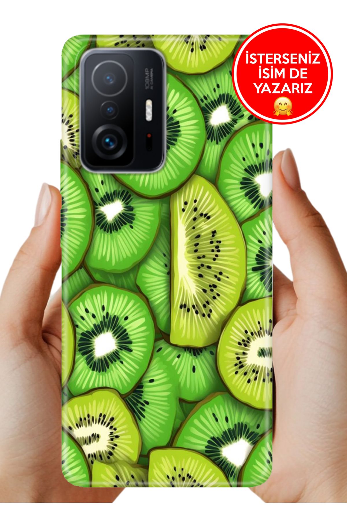 Cekuonline Xiaomi Mi 11T- 11T Pro Kılıf Kamera Korumalı Full Desen Arka Silikon Kivilogy