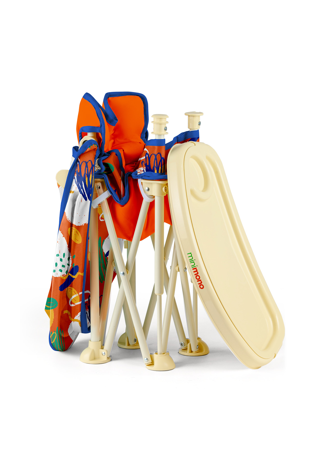 Minimono PlusUp Tenteli 0-4 Yaş Portatif Katlanır - Yükseltici Mama Sandalyesi fotoğrafı 2 (önizleme)