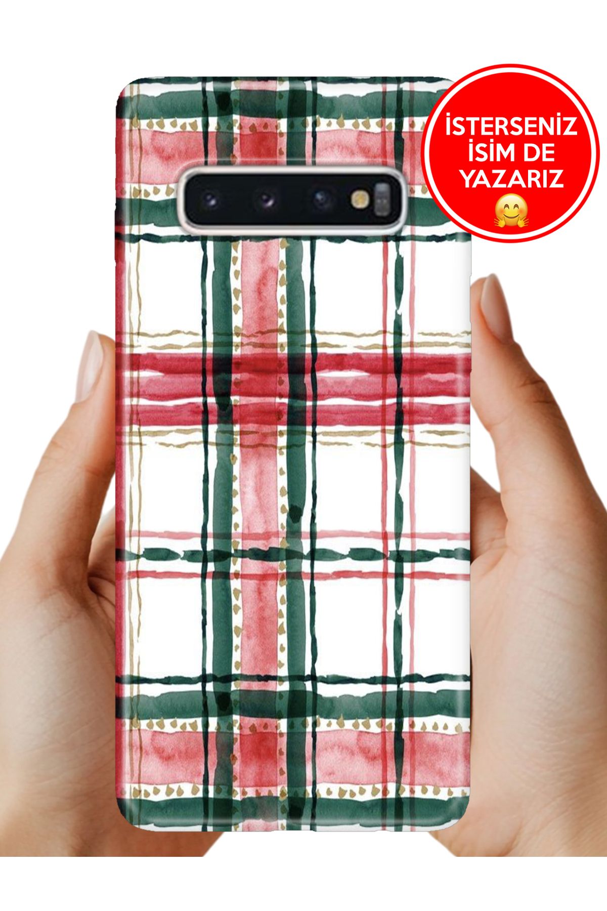Cekuonline Samsung Galaxy S10+ Plus Kılıf Forest