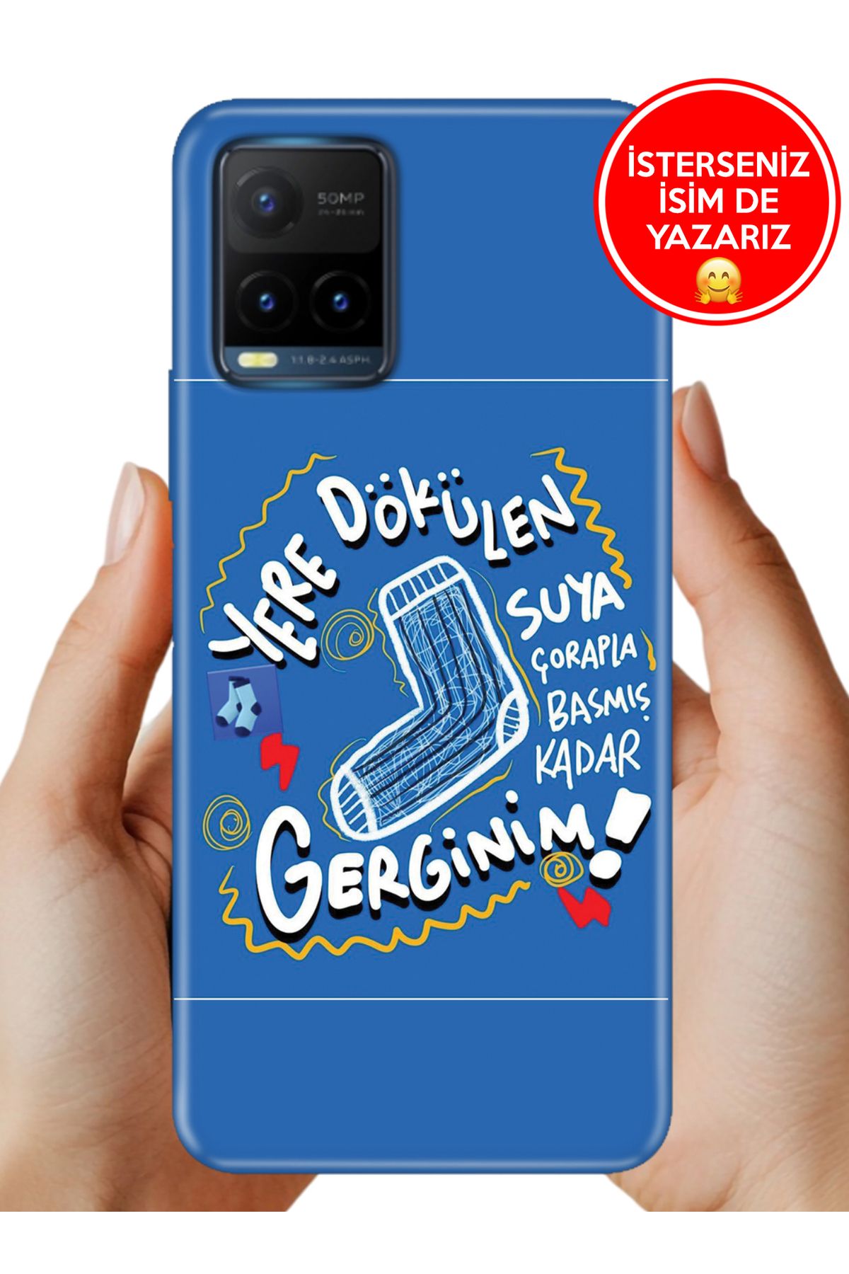 Cekuonline Vivo Y21s Y32 Y33S Kılıf Gerginim
