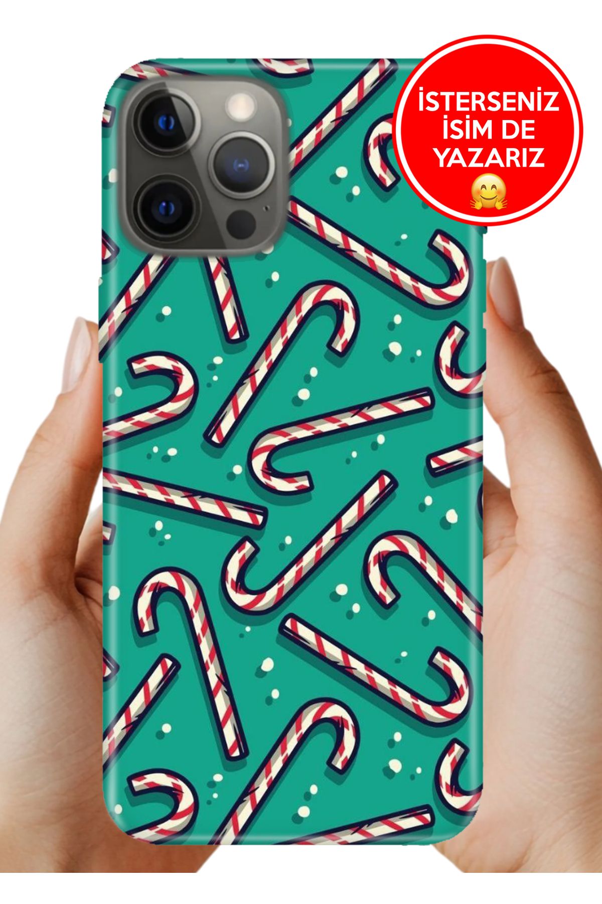 Cekuonline iPhone 12 Pro Max 6.7 5G Kılıf Tam Rubber Esnek Silikon Full Koruma Sweet 300