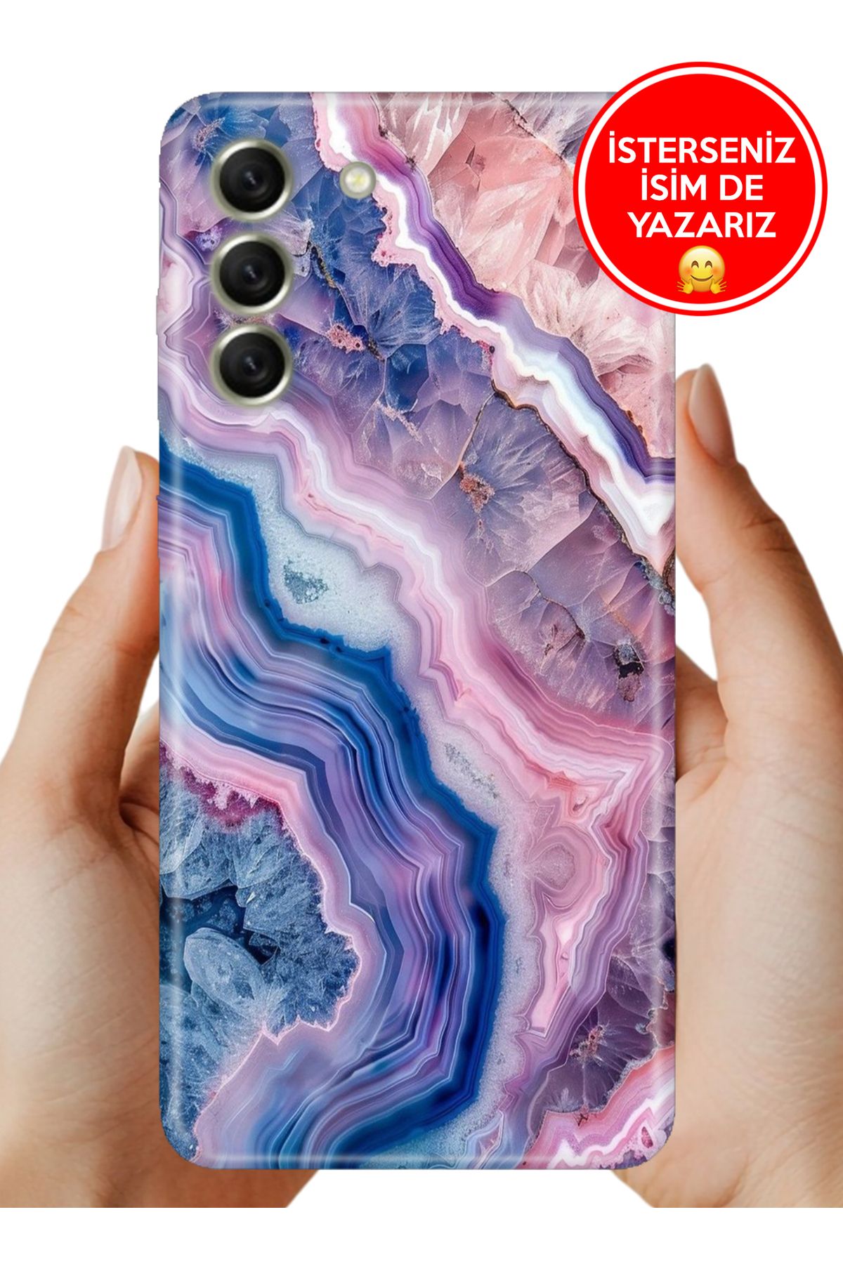 Cekuonline Samsung Galaxy S21 FE Kılıf Flues Ametist