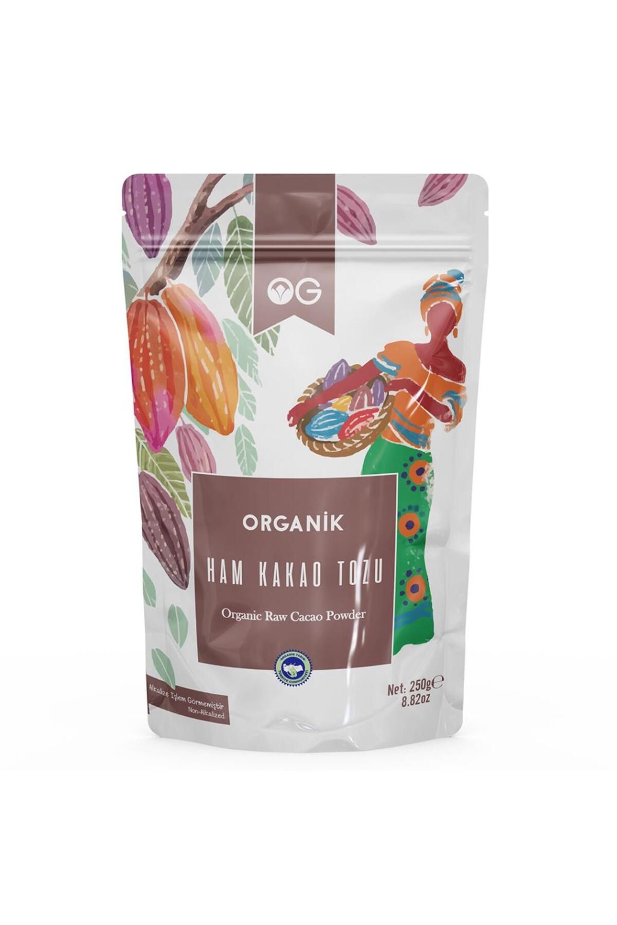 OG natural Organik Ham Kakao Tozu 250 Gr