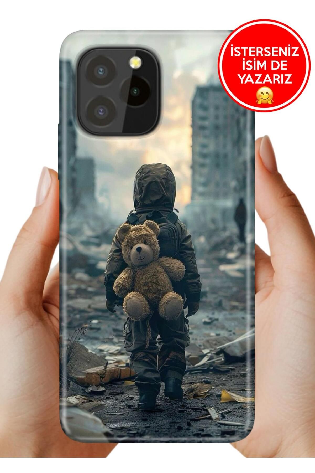 oukitel C21 Pro / Plus Kılıf Tam Rubber Esnek Silikon Full Koruma Savaşa Hayır