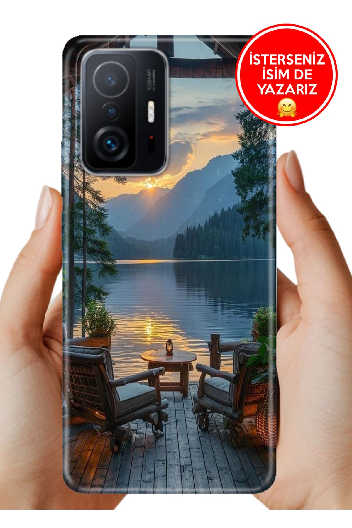 Cekuonline Xiaomi Mi 11T- 11T Pro Kılıf Tam Rubber Esnek Silikon Full Koruma Tamamen Huzur