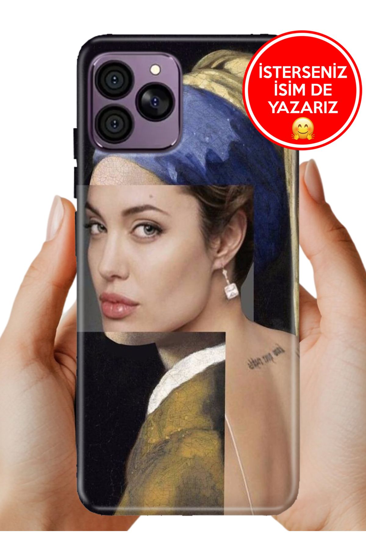 Hikıng A41 Kılıf TPU Resimli Silikon Jolie