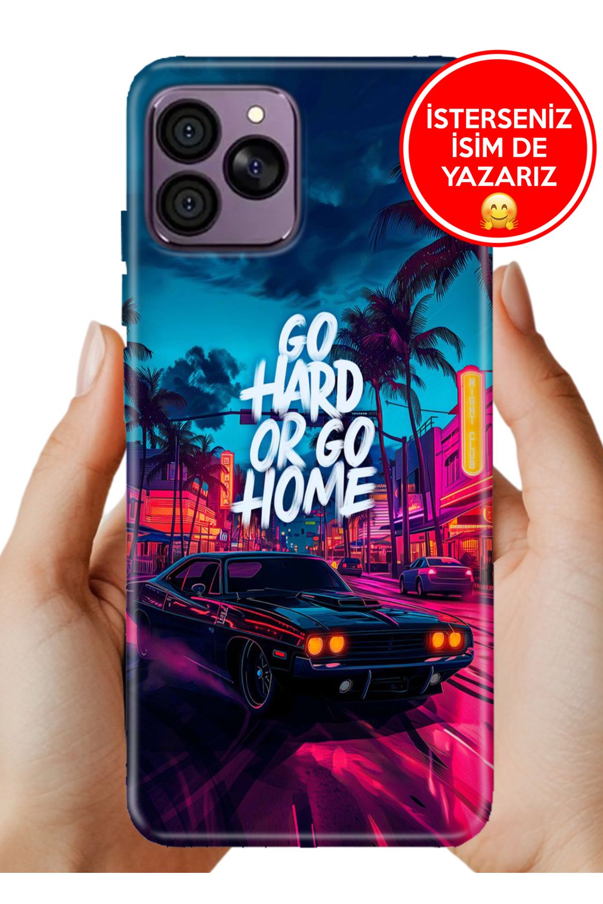 Hikıng A41 Kılıf Lüks Desenli Silikon Cover Case Go Hard
