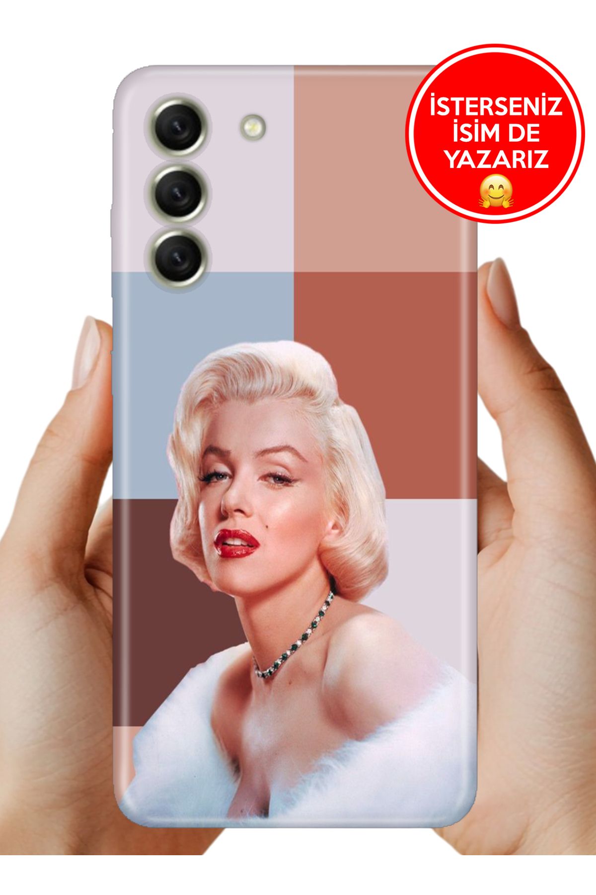 Cekuonline Samsung Galaxy S21 FE Kılıf Kamera Koruma Vip-Seri Esnek Silikon MarliynBomb