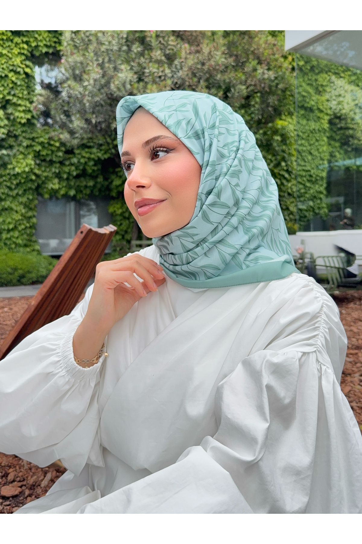 Mira İpek Doğa Koleksiyonu Pamuk Soft Eşarp