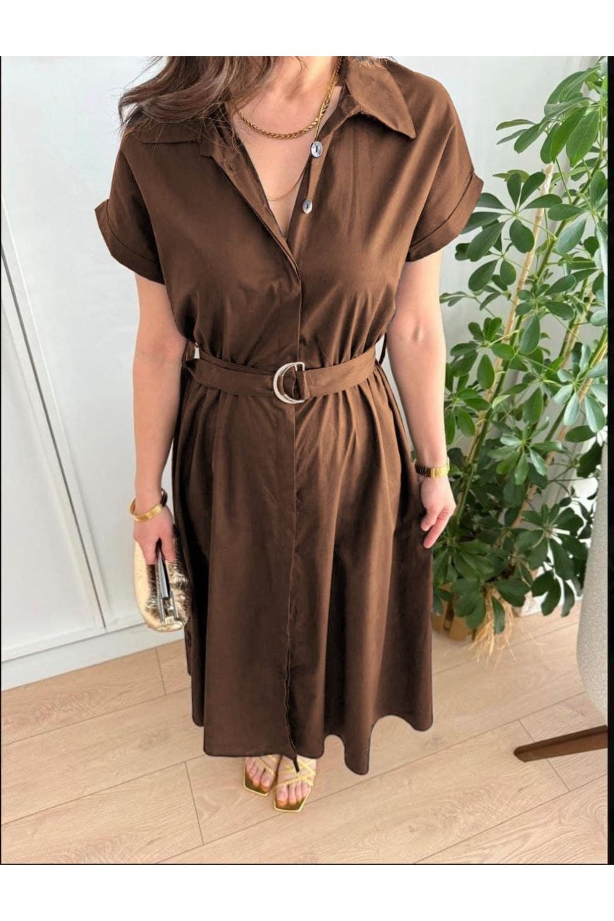 Zirova Fashion Gömlek elbise
