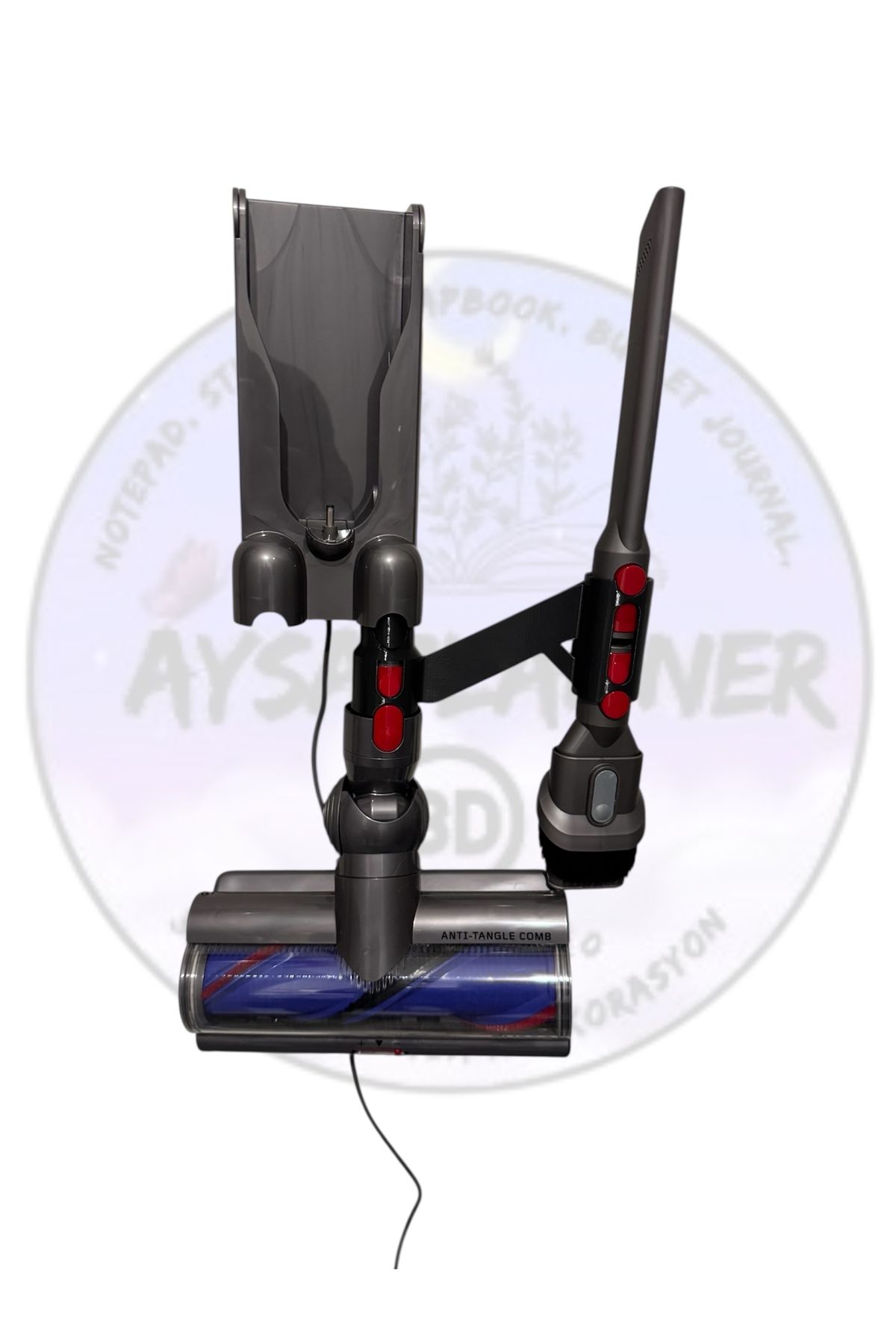 aysaplanner DYSON V15 UYUMLU DUVAR ASKI APARATI SAĞ VE SOL 2 ADET
