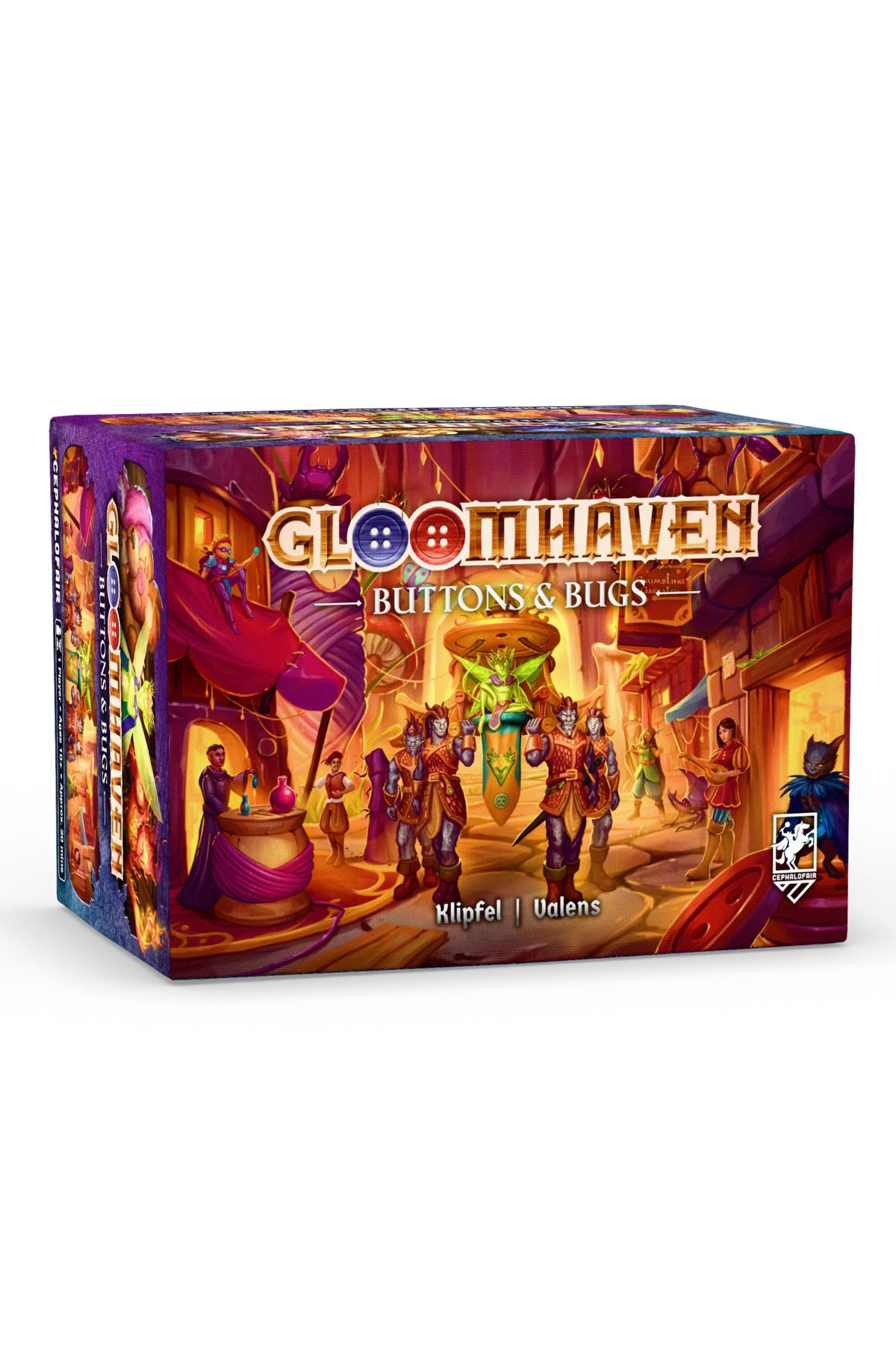 Da Vinci Board Game Gloomhaven: Buttons & Bugs (İngilizce)