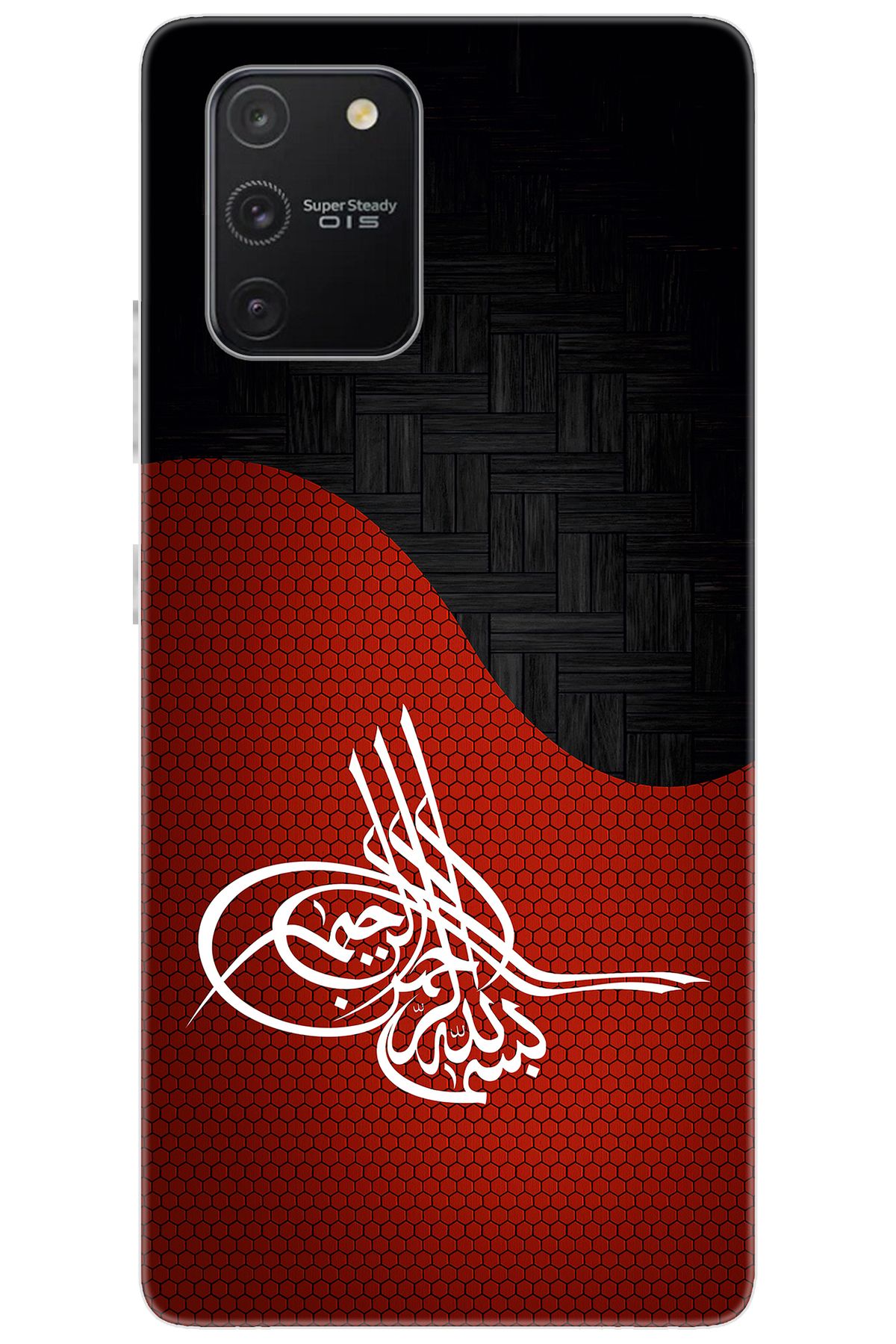 Ceppare Samsung Galaxy S10 Lite (SM-G770F) Uyumlu Kılıf Desen Baskı Silikon Tuğra Tasarım STK:376 CP-Hvp5cdm