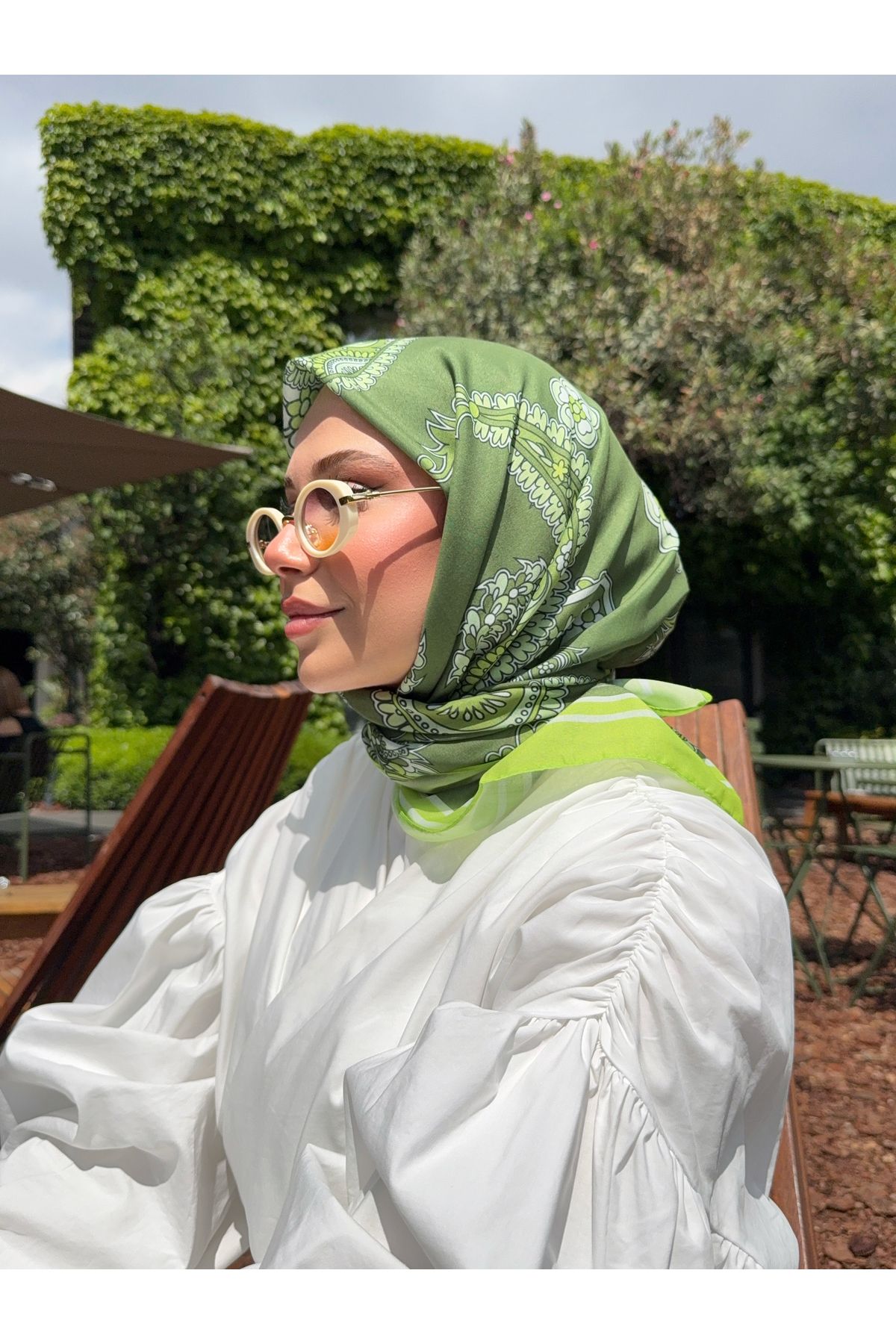 Mira İpek Doğa Koleksiyonu Pamuk Soft Eşarp