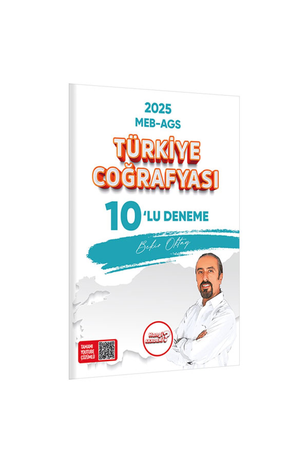 Hangi KPSS 2025 MEB-AGS Türkiye Coğrafyası Video Çözümlü 10 Deneme Sınavı Bekir Oktay Hangi KPSS