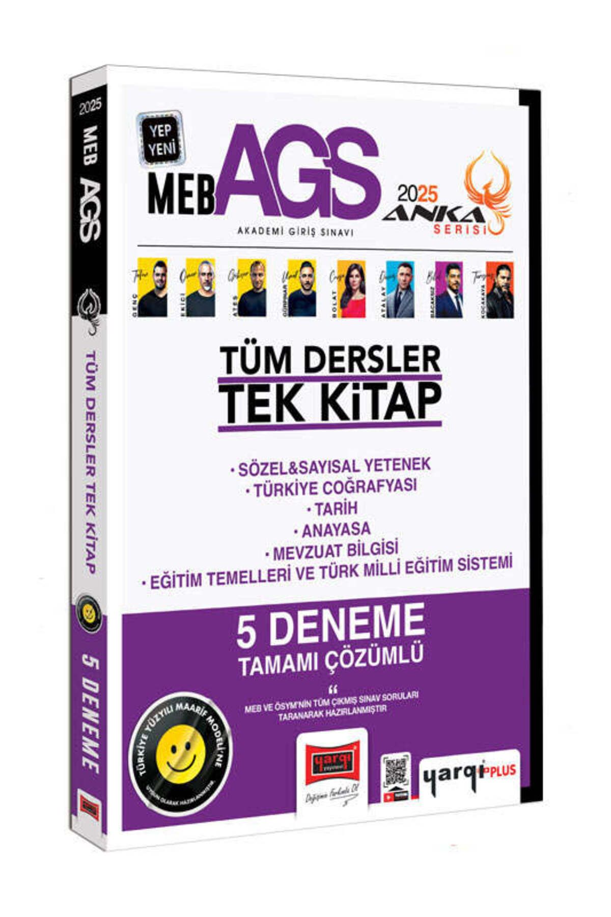 Yediiklim Yayınları Yediiklim 2025 MEB AGS Ahenk Serisi Tarih Tamamı Çözümlü Soru Bankası