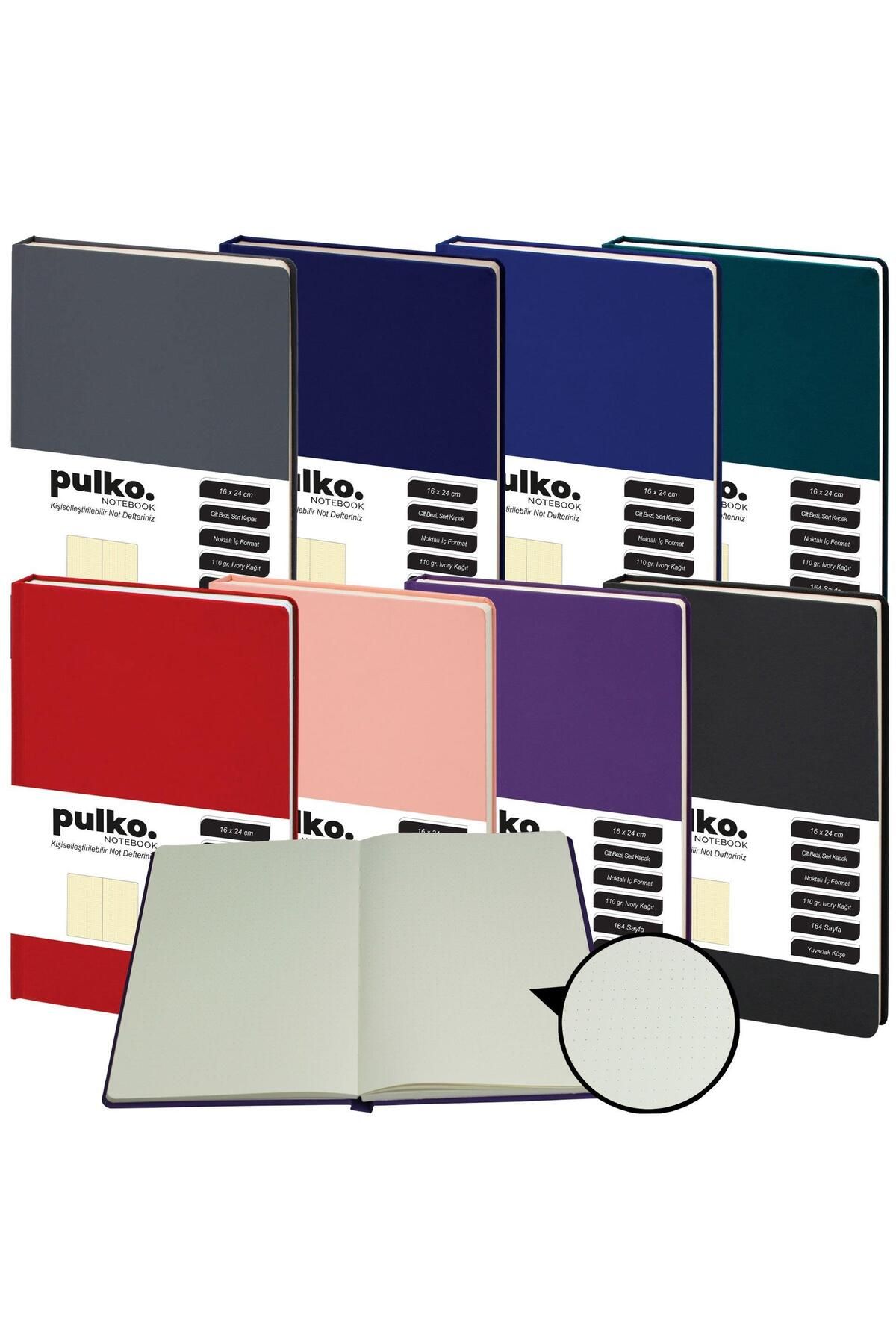 Pulko-Dotted 110 Gr Notebook Red 2
