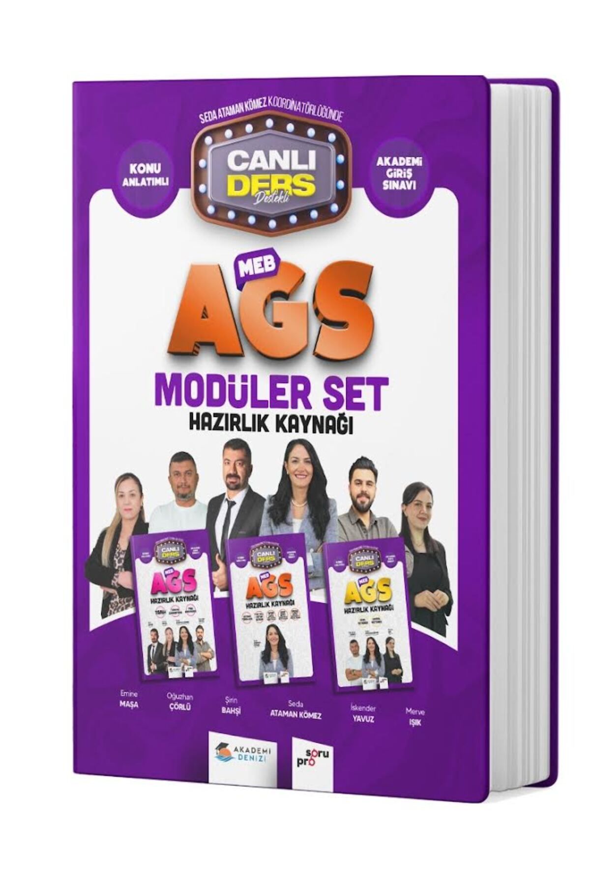 Akademi Denizi MEB AGS Modüler Set Konu Anlatımlı