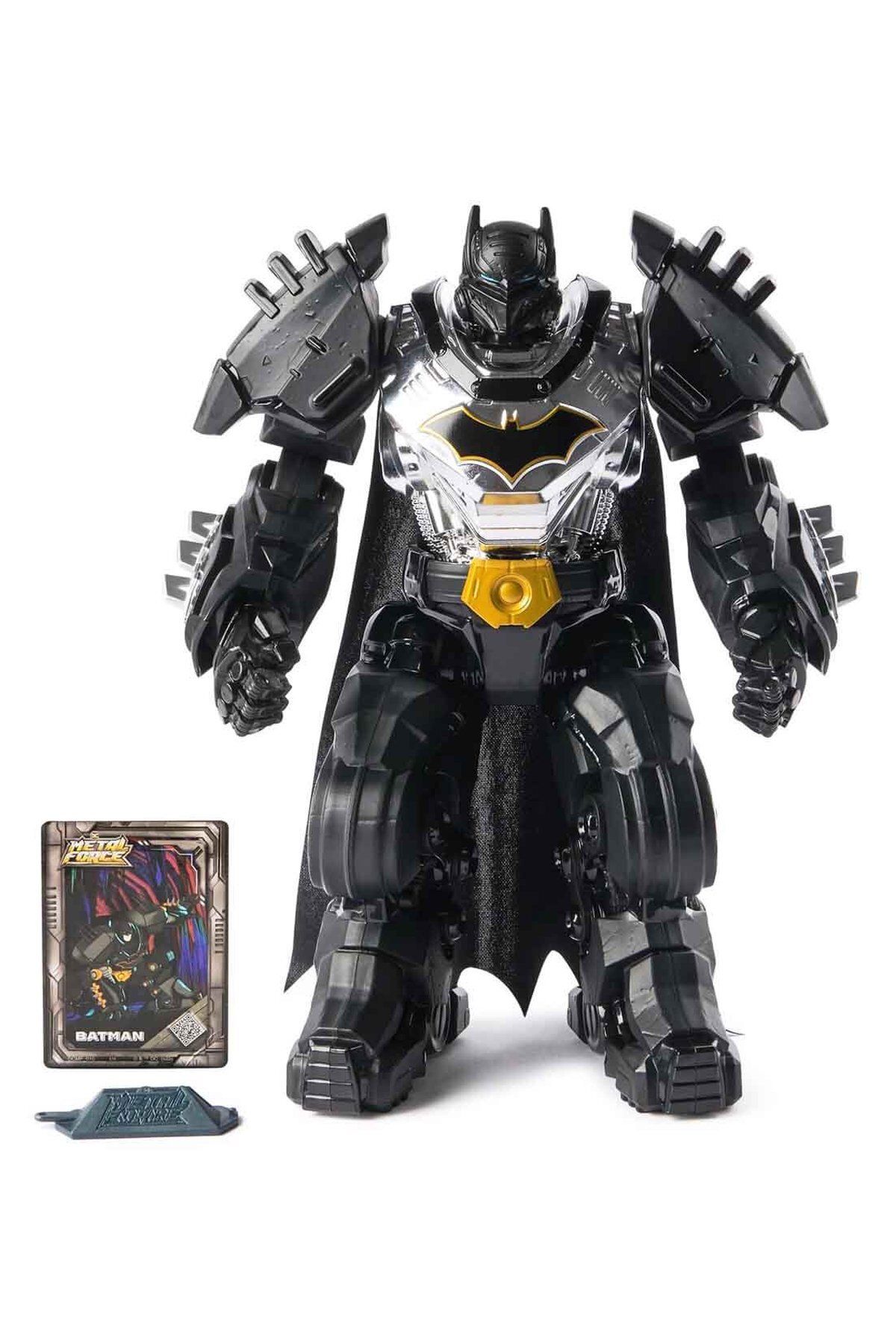 PopŞeker DC Metal Force Batman Figürü 30 cm: Eklemli Yapı ve Metalik Detaylarla Kusursuz Bir Batman Deneyimi