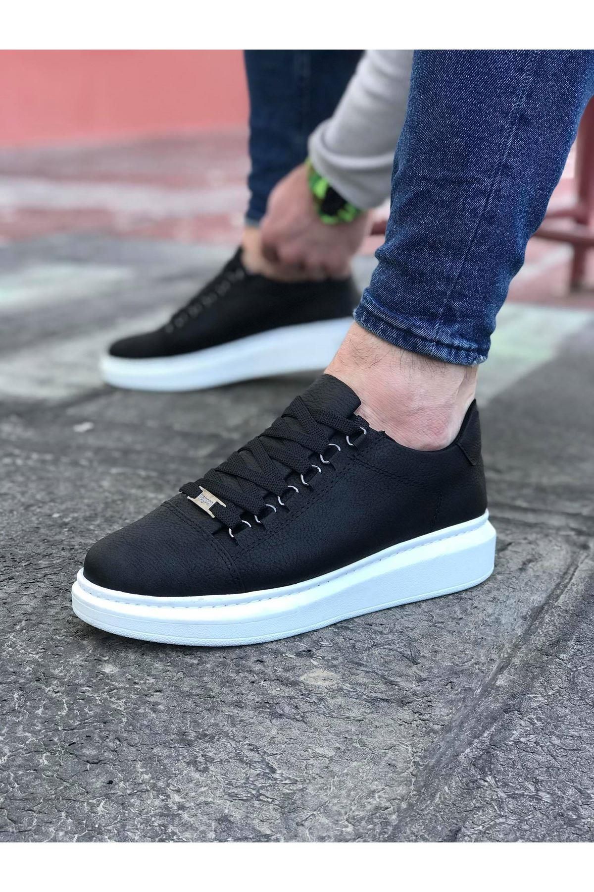 Byshoes Wagoon WG08 Siyah Erkek Casual Ayakkabı