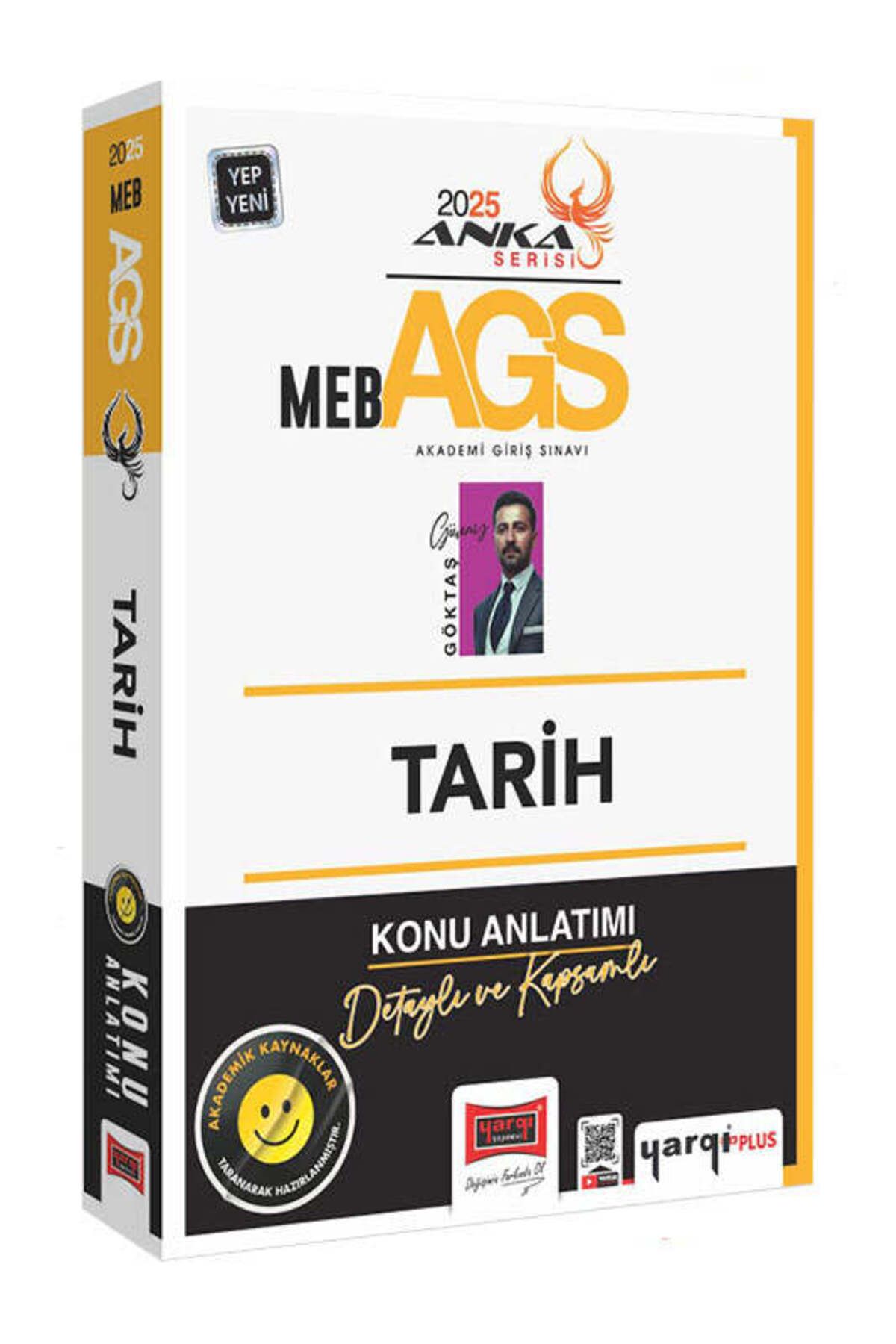Yargı Yayınları Yargı 2025 MEB-AGS Anka Serisi Tarih Konu Anlatımı