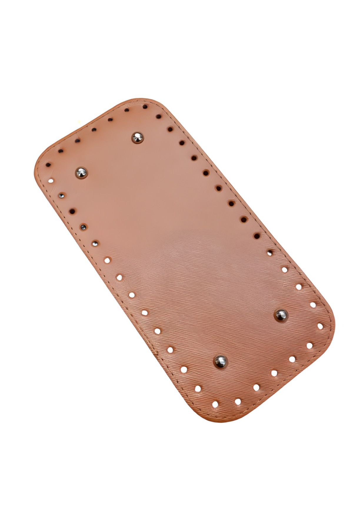 EleganTShoP Rivetli Deri Çanta Tabanı Dikdörtgen 12*25 cm