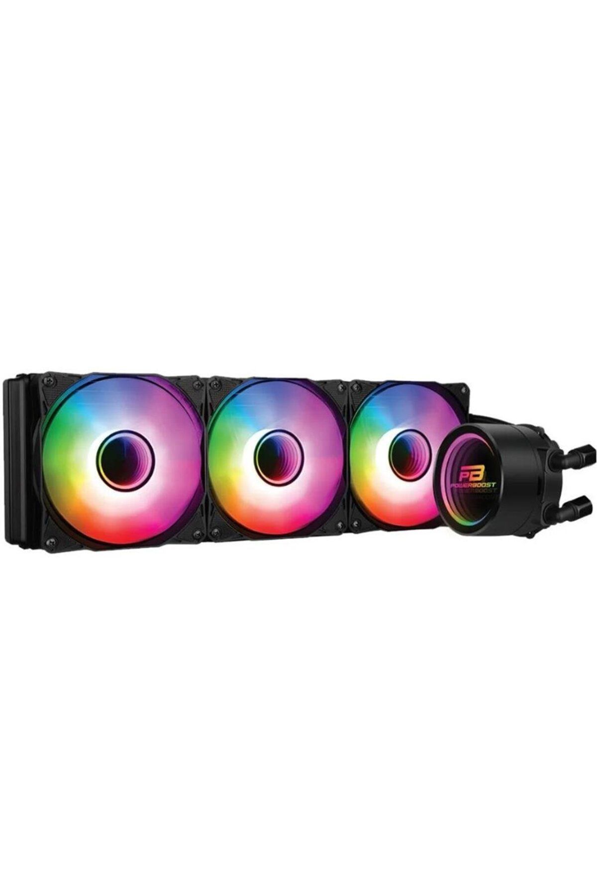 Power Boost PowerBoost ALPHA 240B ARGB Fanlı 240mm (LGA1700-AM4-AM5) Uyumlu Sıvı Soğutma Sistemi (Siyah)