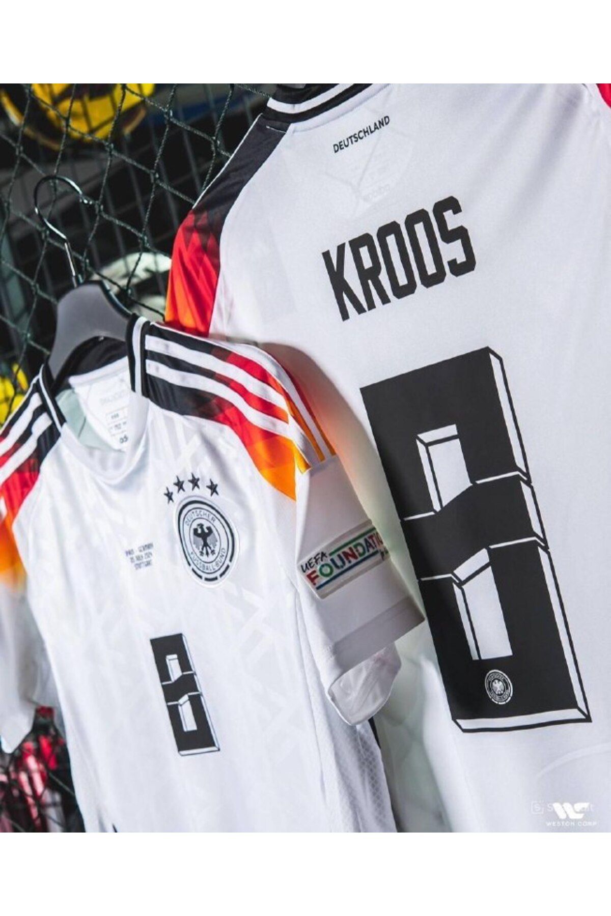 kombinezyum 2024/25 Yeni Sezon Almanya #8 Toni Kroos Iç Saha Forması