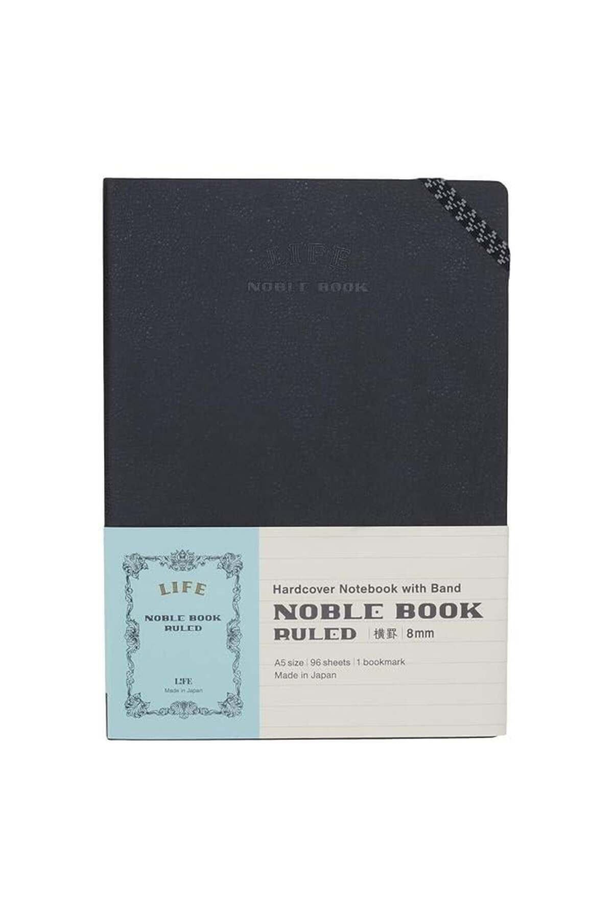 Life N1622 Japon Dolma Kalem Uyumlu Noble A5 Sert Kapak Çizgili Defteri