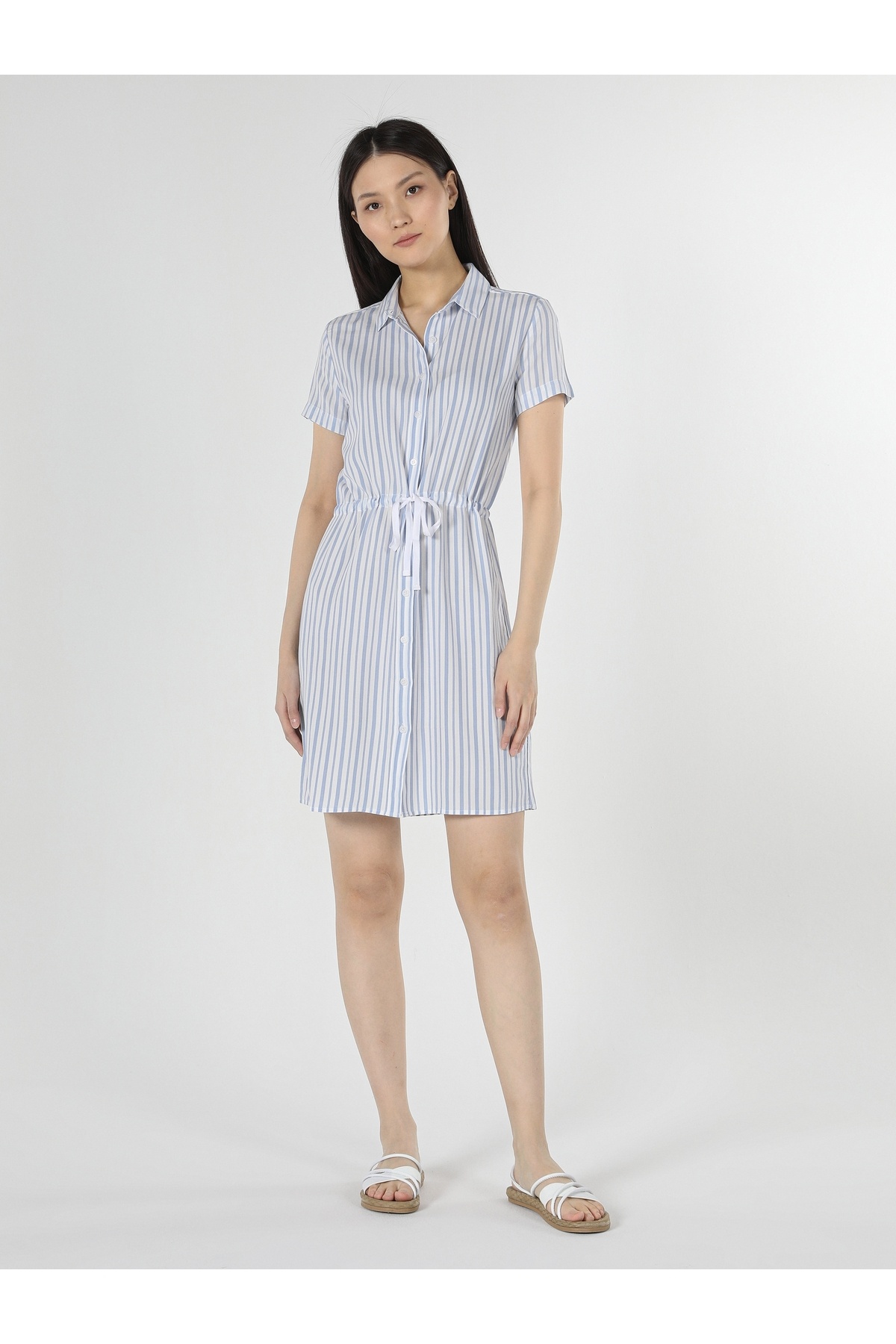 Colin's-Rochie albastră pentru femei Regular Fit 4