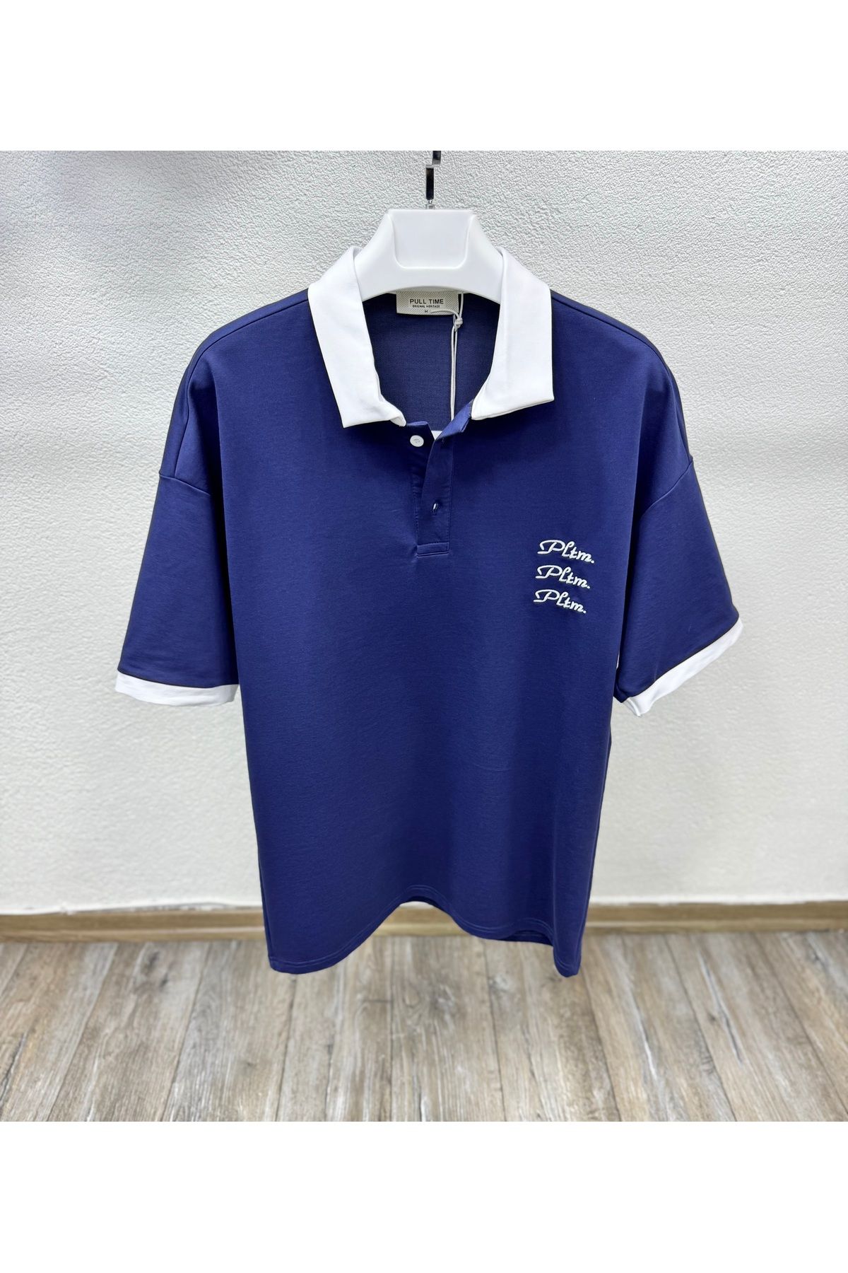 PULLTİME PLTM NAKIŞLI POLO YAKA T SHİRT