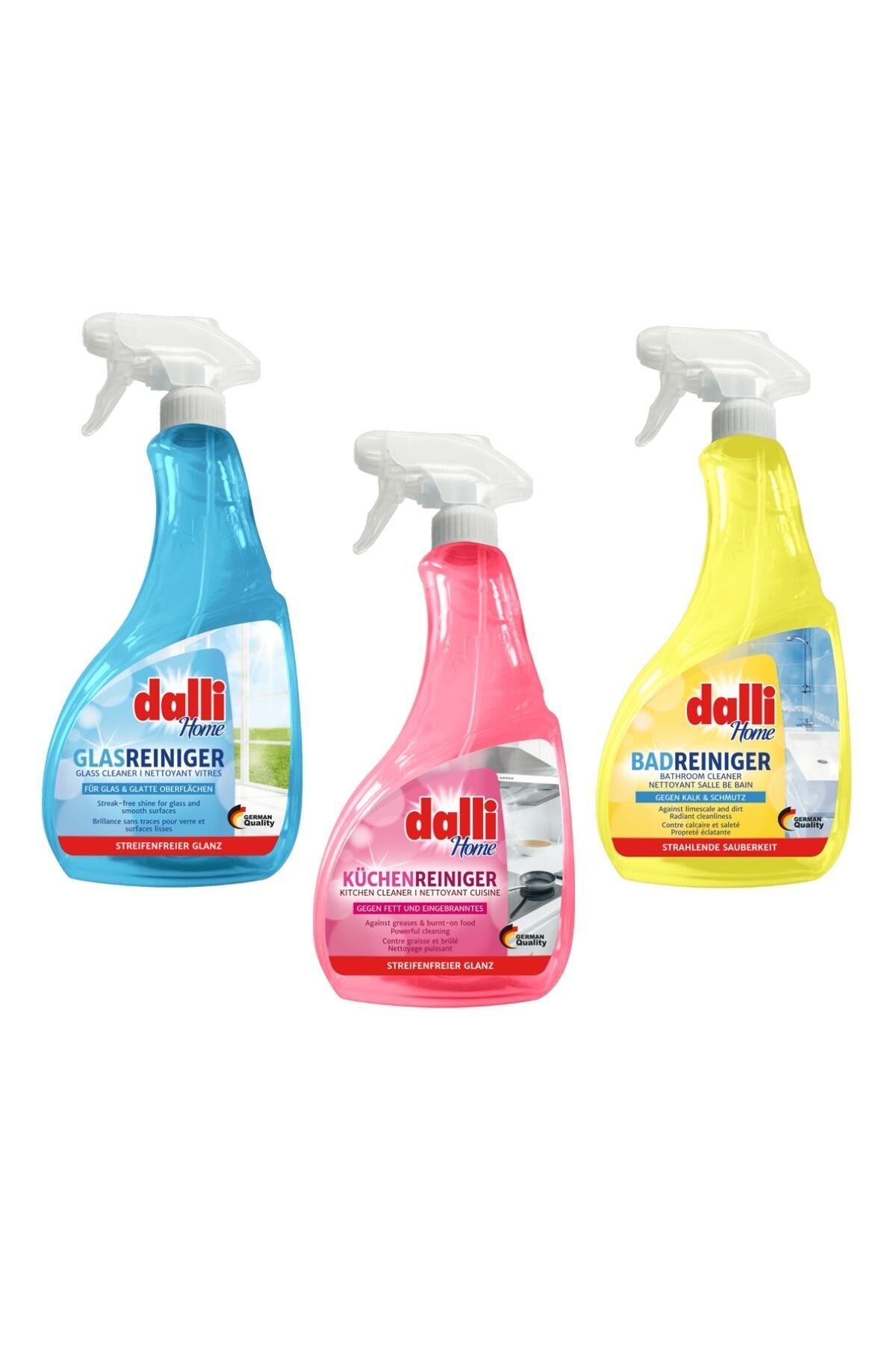 Dalli Yüzey Temizlik Sprey 3'lü Set