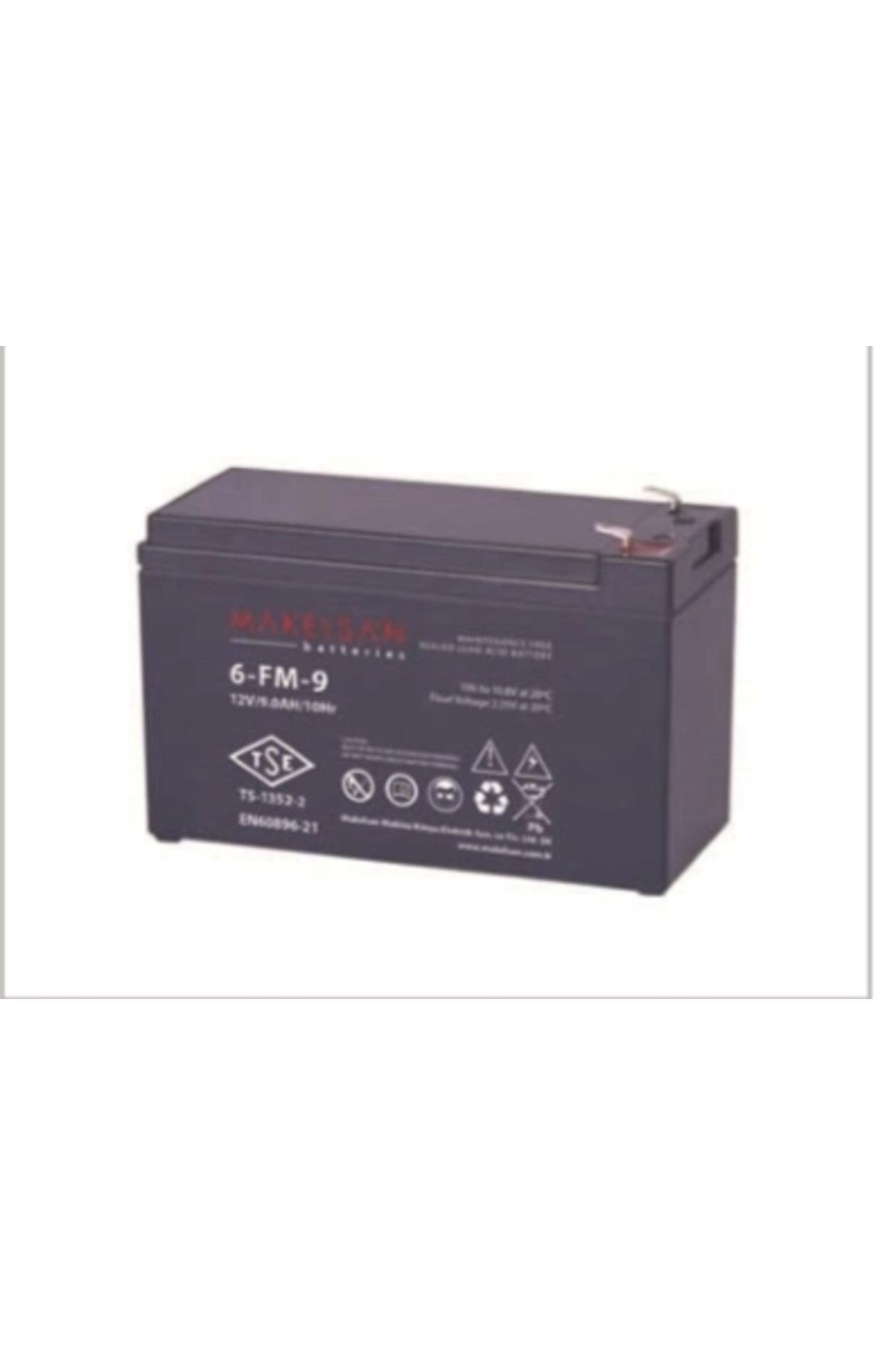 ShopNova MAKELSAN 12V 9AH TAM BAKIMSIZ KURU AKÜ