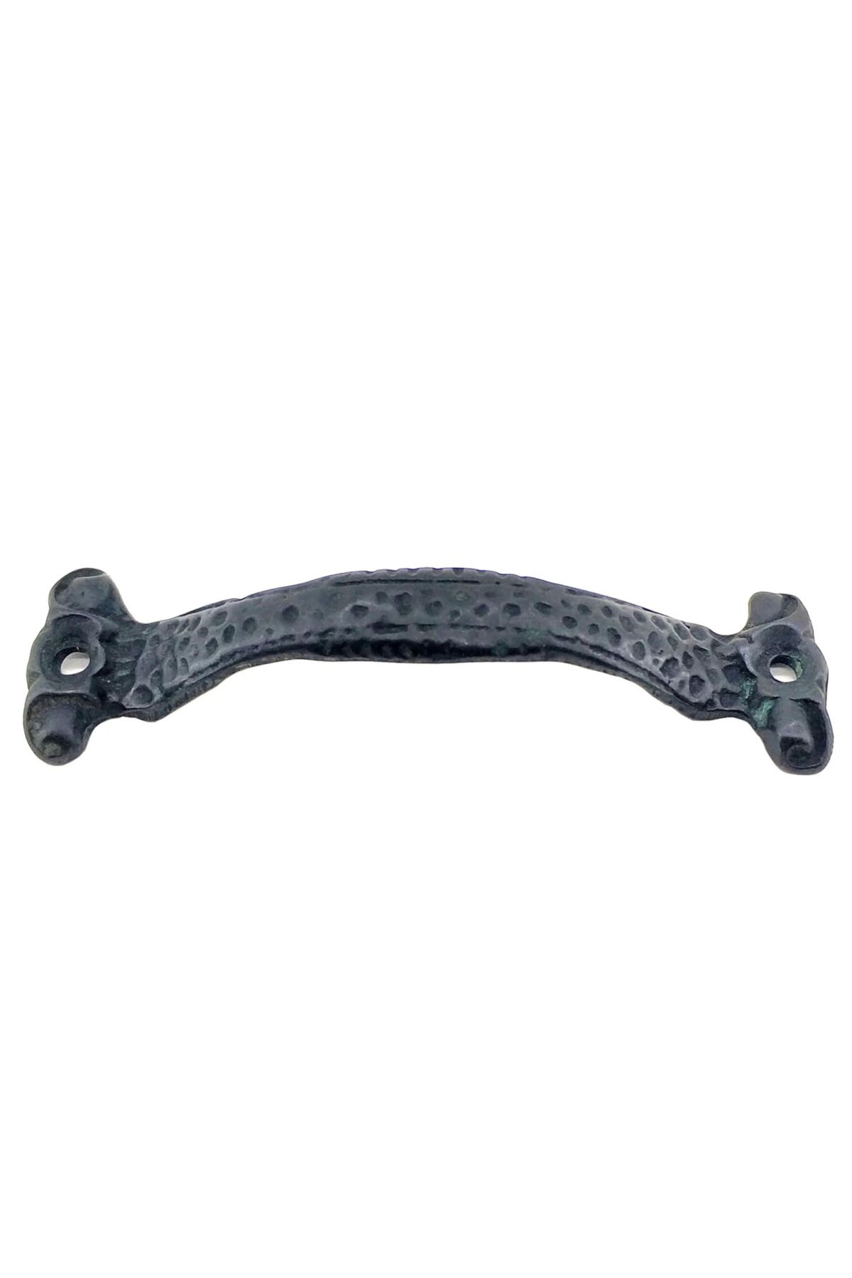 Modafiks Antika Tarz Dekoratif Pirinç Anıt Mobilya Çekmece Kulbu - 28x100 Mm Oksit