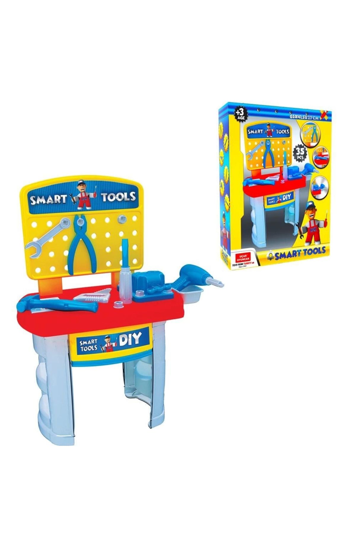 Emperium Büyük Boy Tezgahlı Smart Tools Tamir Seti 35 Parça