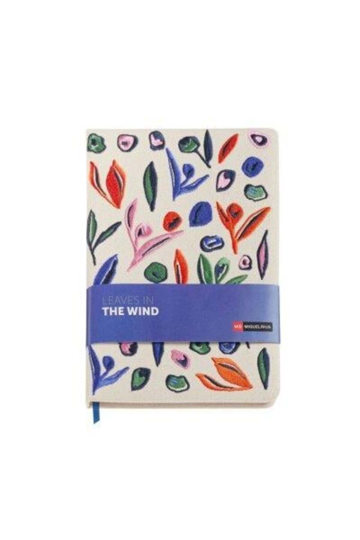 Unmeiprojects Miquelrius Leaves In The Wind A5 Punch Kapaklı Dokulu Noktalı Defter