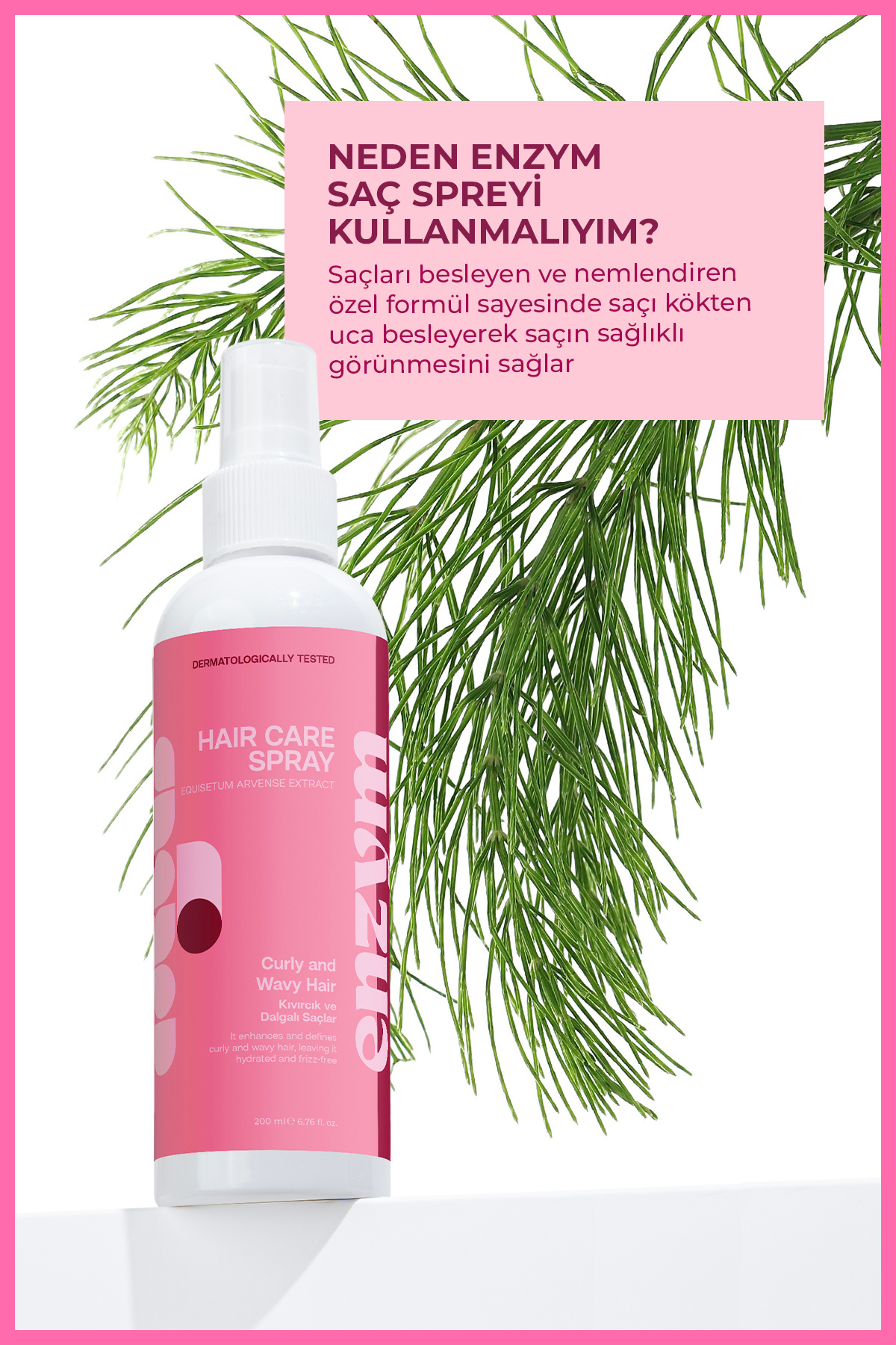 Kıvırcık Ve Dalgalı Saçlar İçin Bukle Belirginleştirici Saç Bakım Spreyi 200 ml — TYCRWVF2PN172536118633820 — تصویر 2 از 5